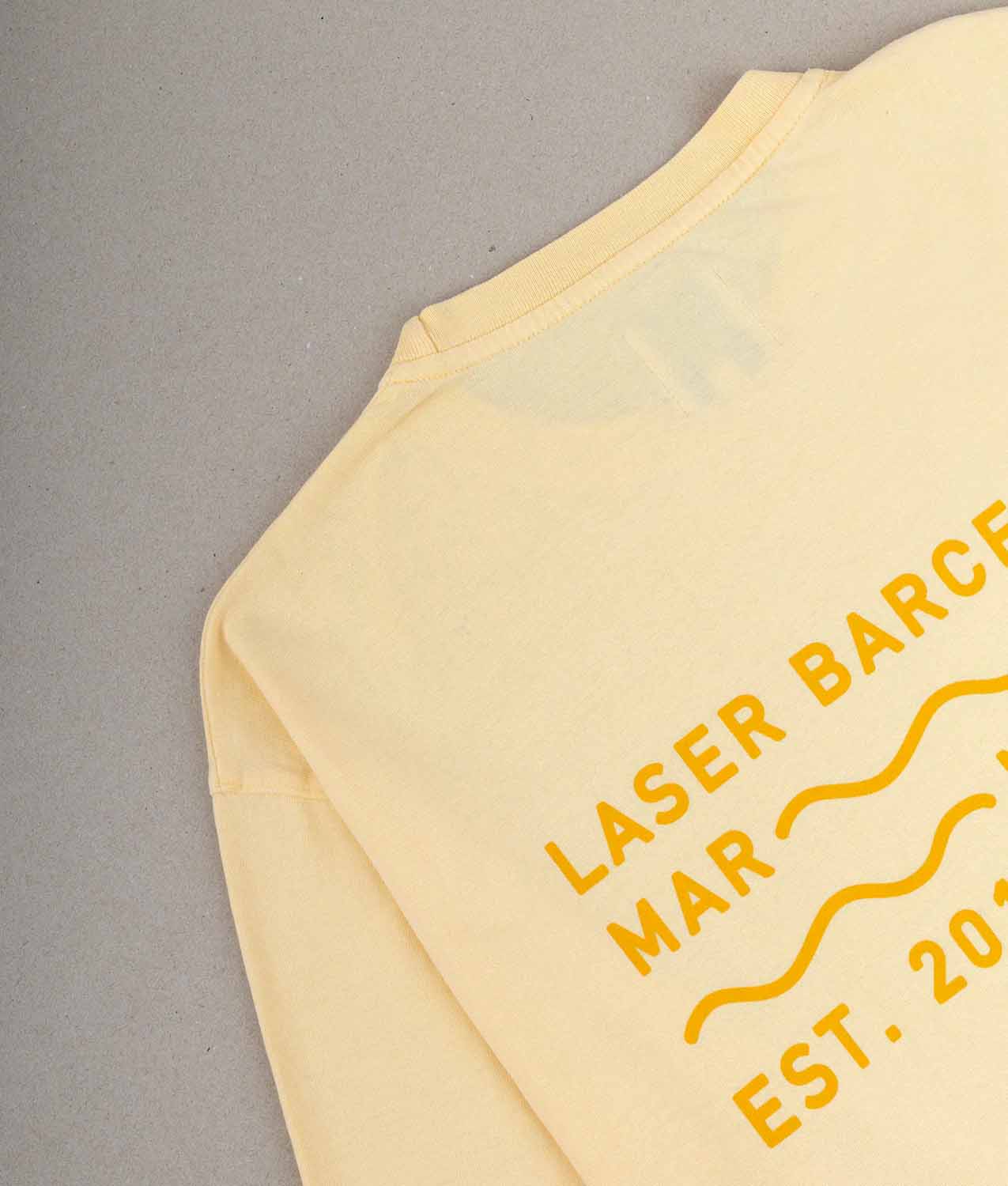 camiseta manga larga laser barcelona