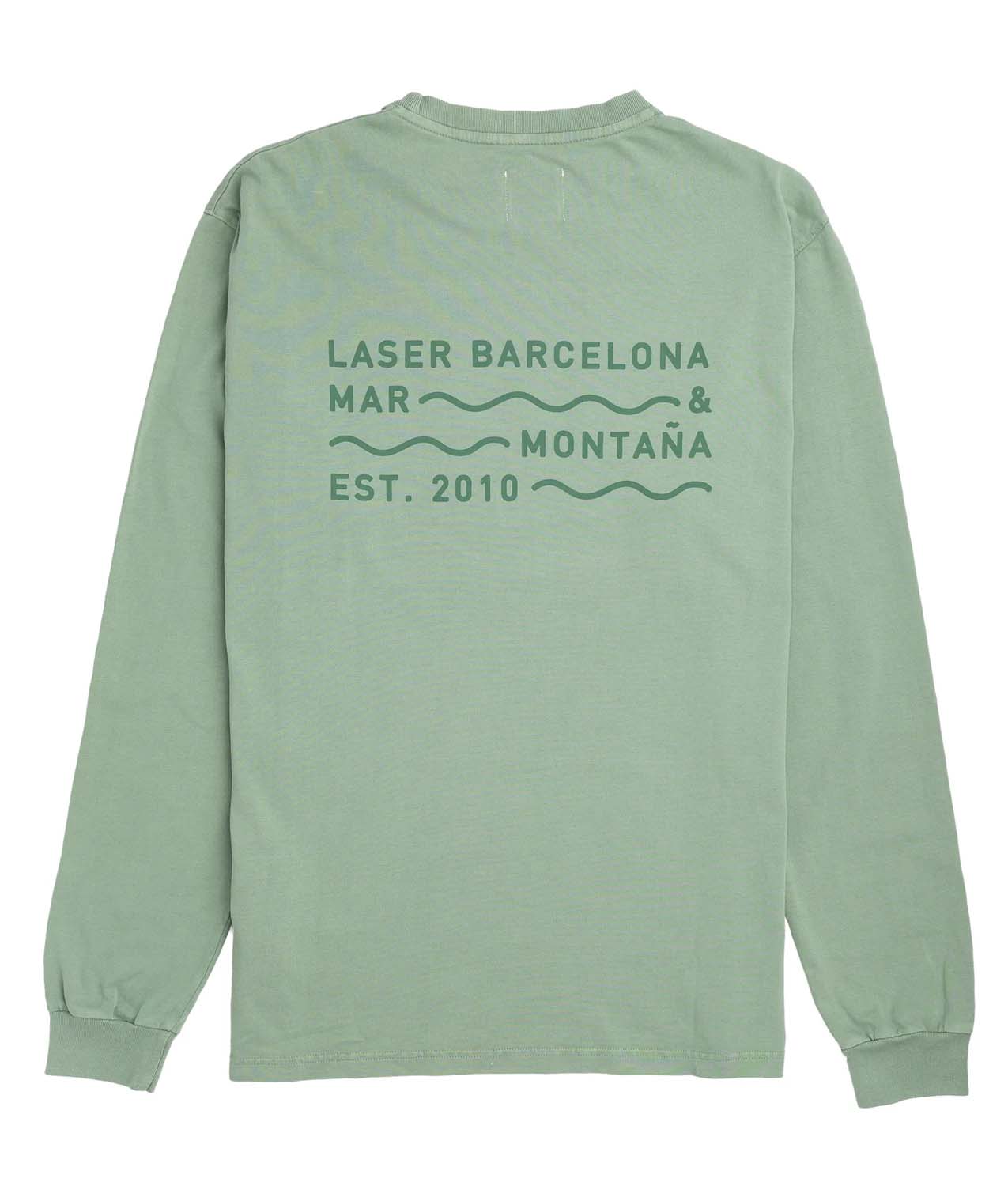 camiseta manga larga laser barcelona