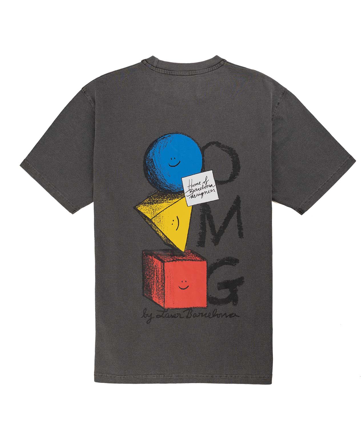 camiseta omg bcn laser