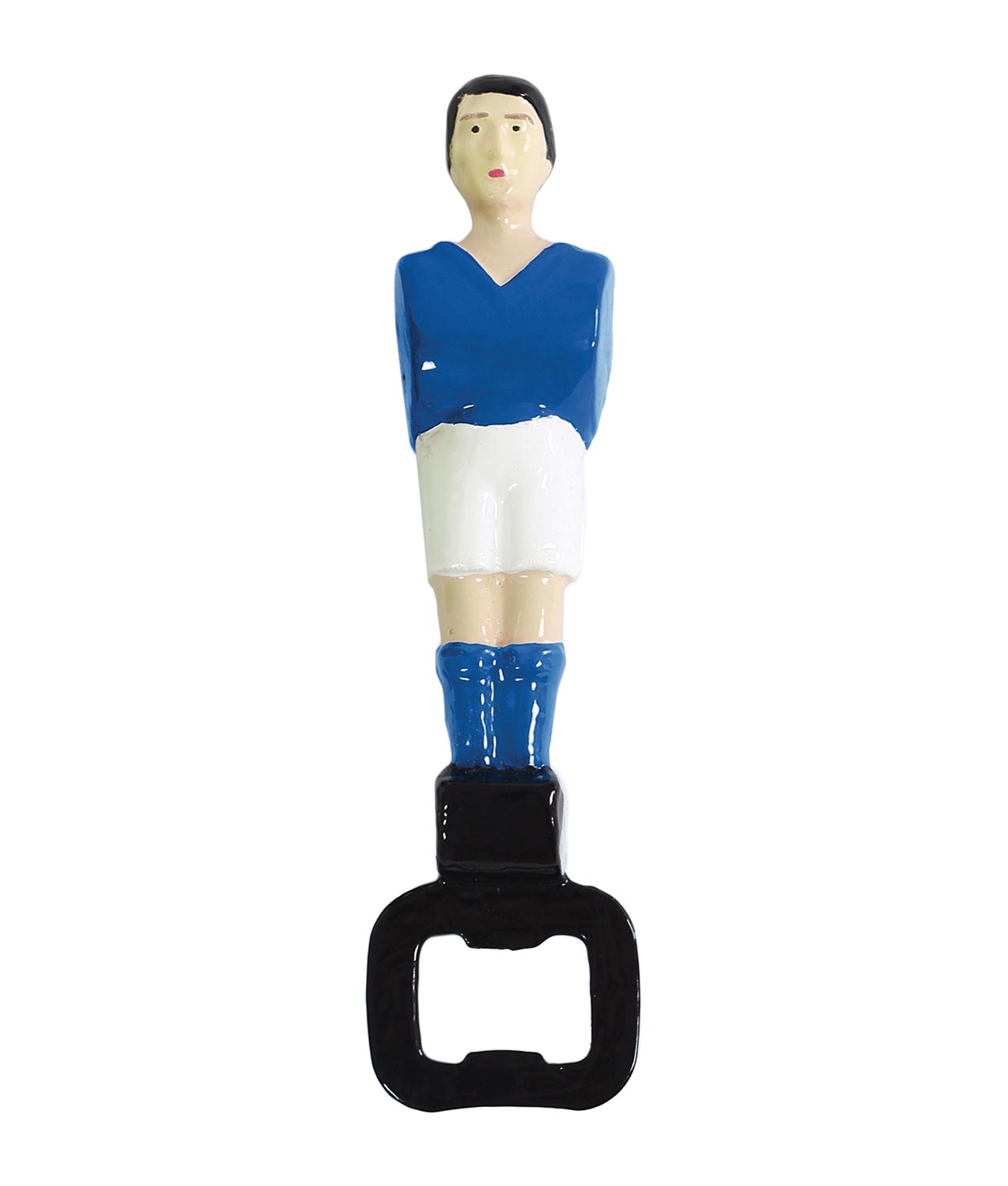 abridor futbolín azul