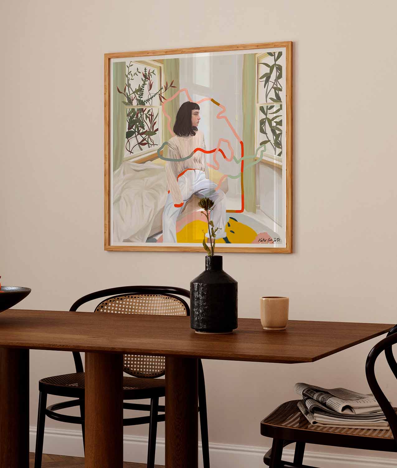 Inés At Home (Lienzo)