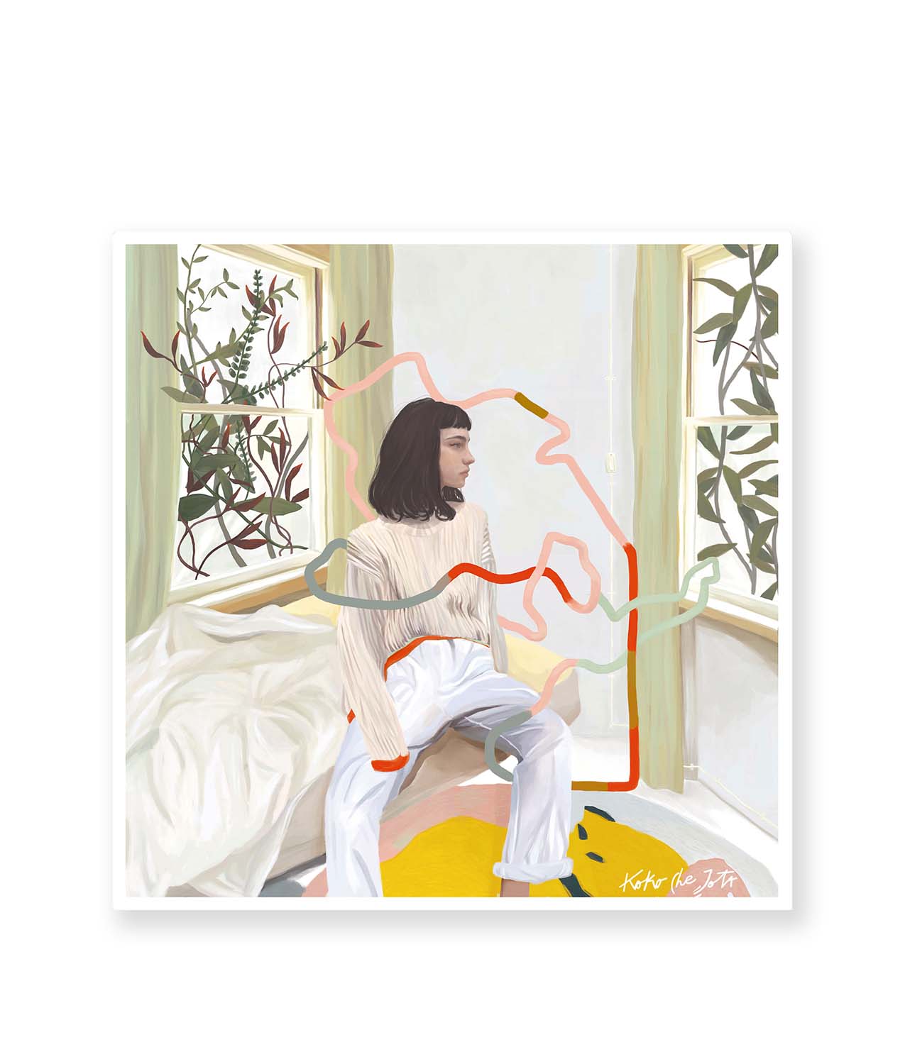 Inés At Home (Lienzo)