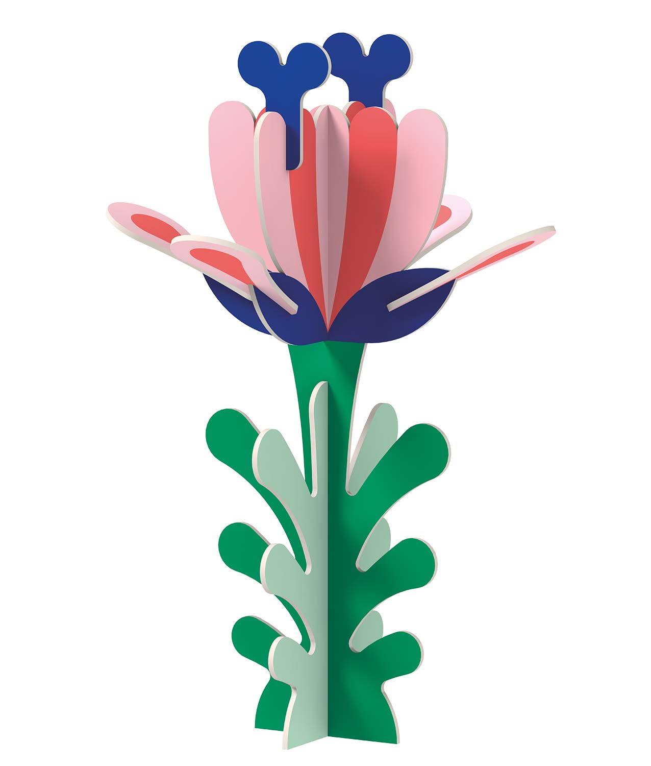 flor papel octaevo