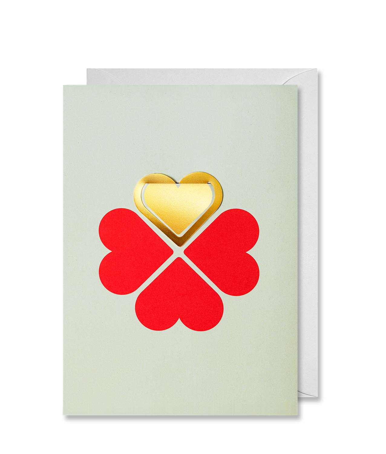 TARJETA FELICITACION CORAZON OCTAEVO
