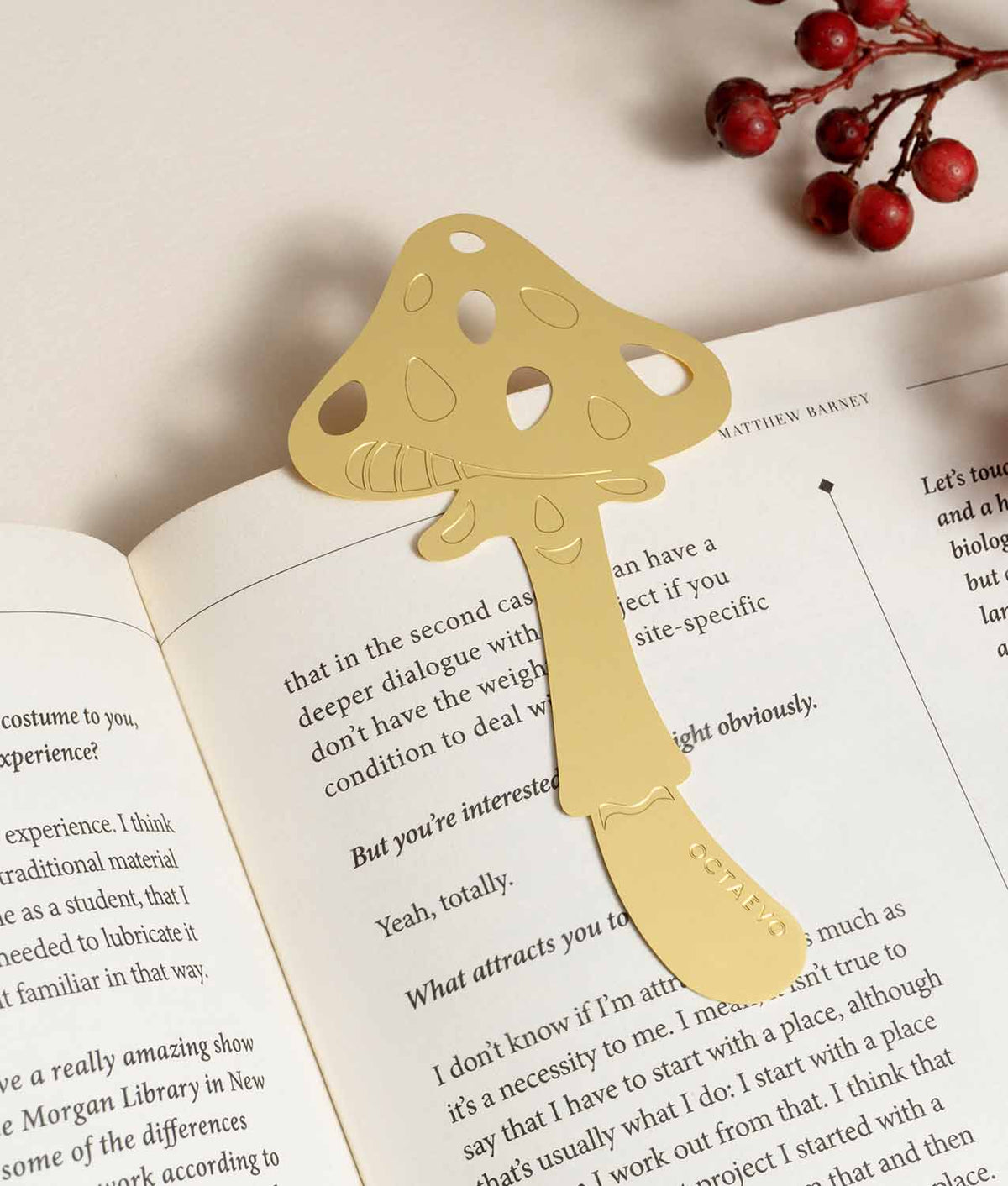 Punto de Libro Magic Mushroom