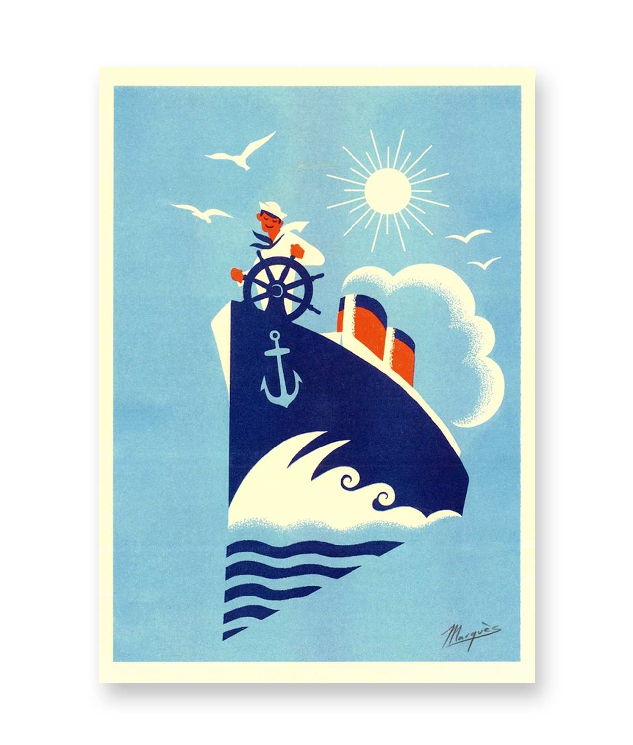 el marques ilustracion marinero