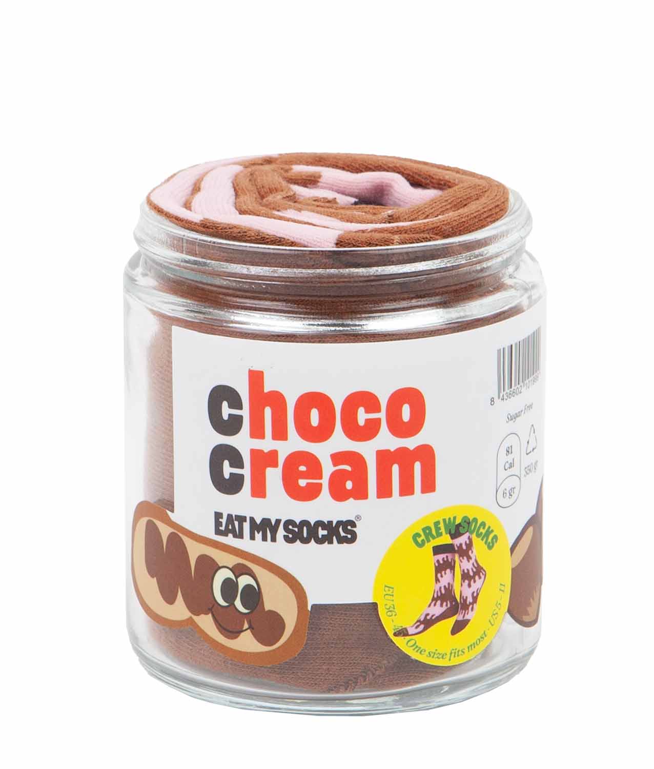 calcetines chocolate nutella