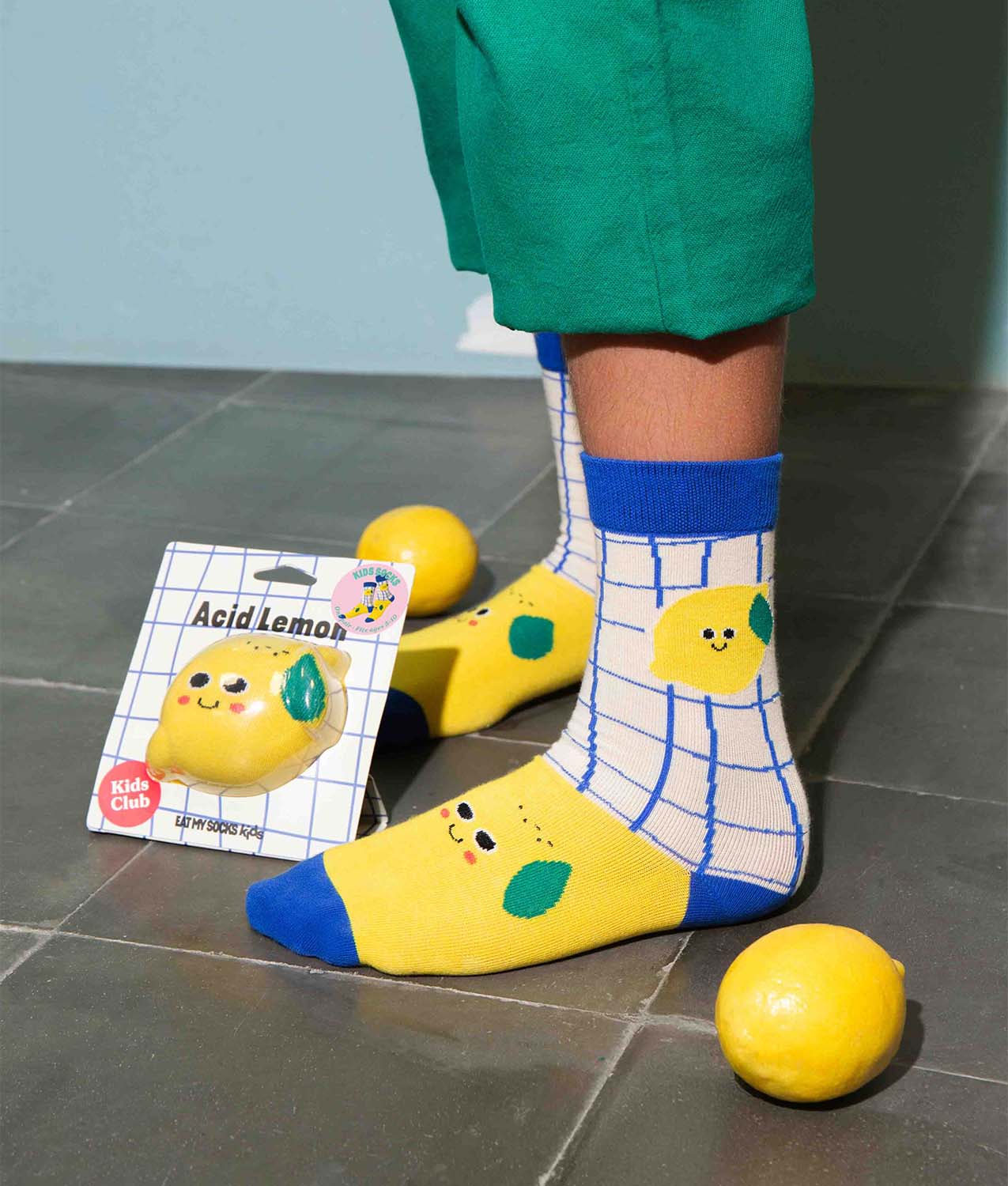 Calcetines Kids Acid Lemon