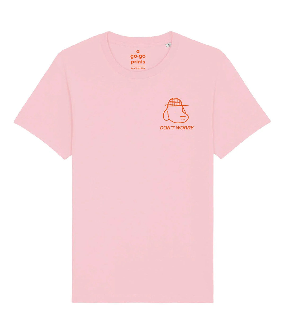Camiseta Don't Worry Rosa
