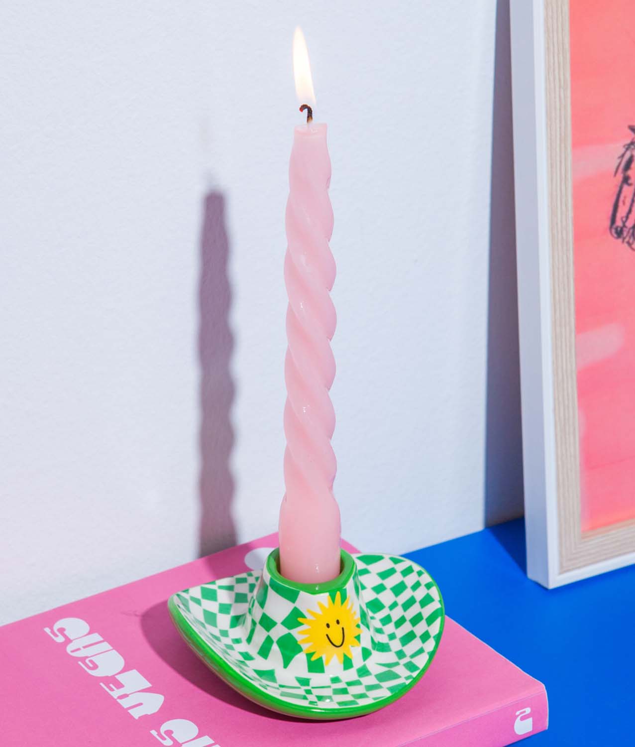 candelabro sombrero cowboy doiy