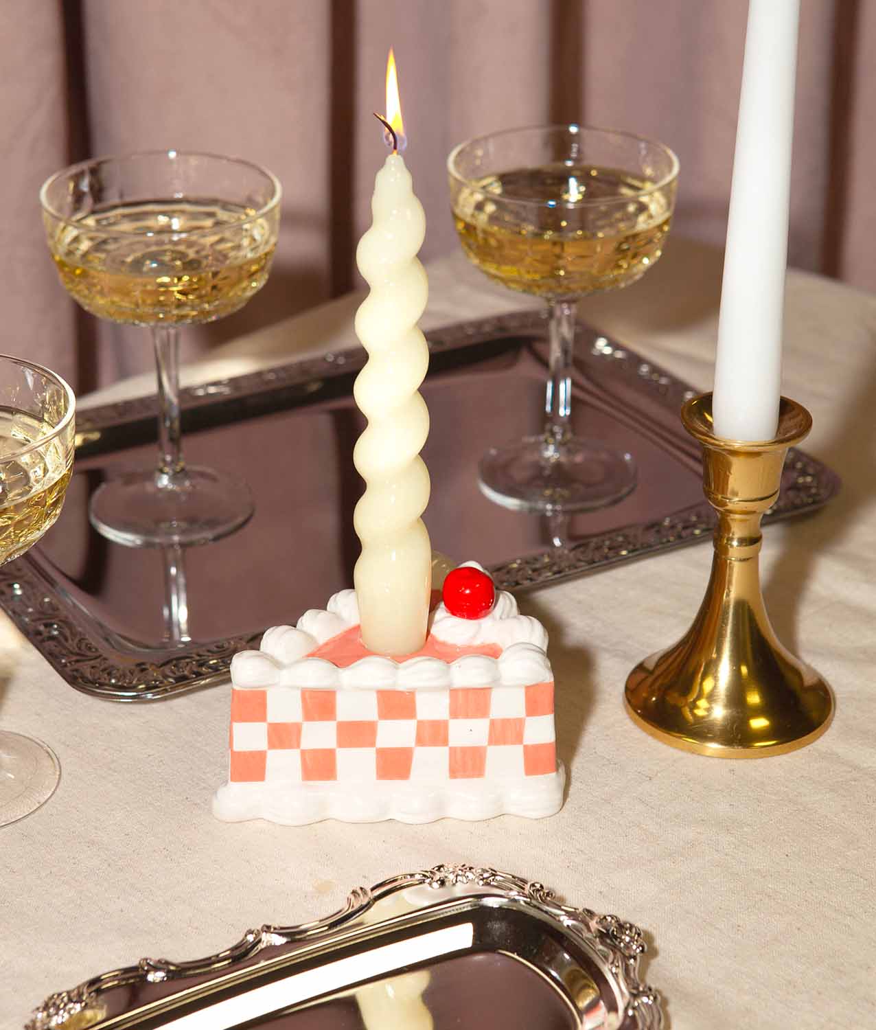candelabro tarta doiy