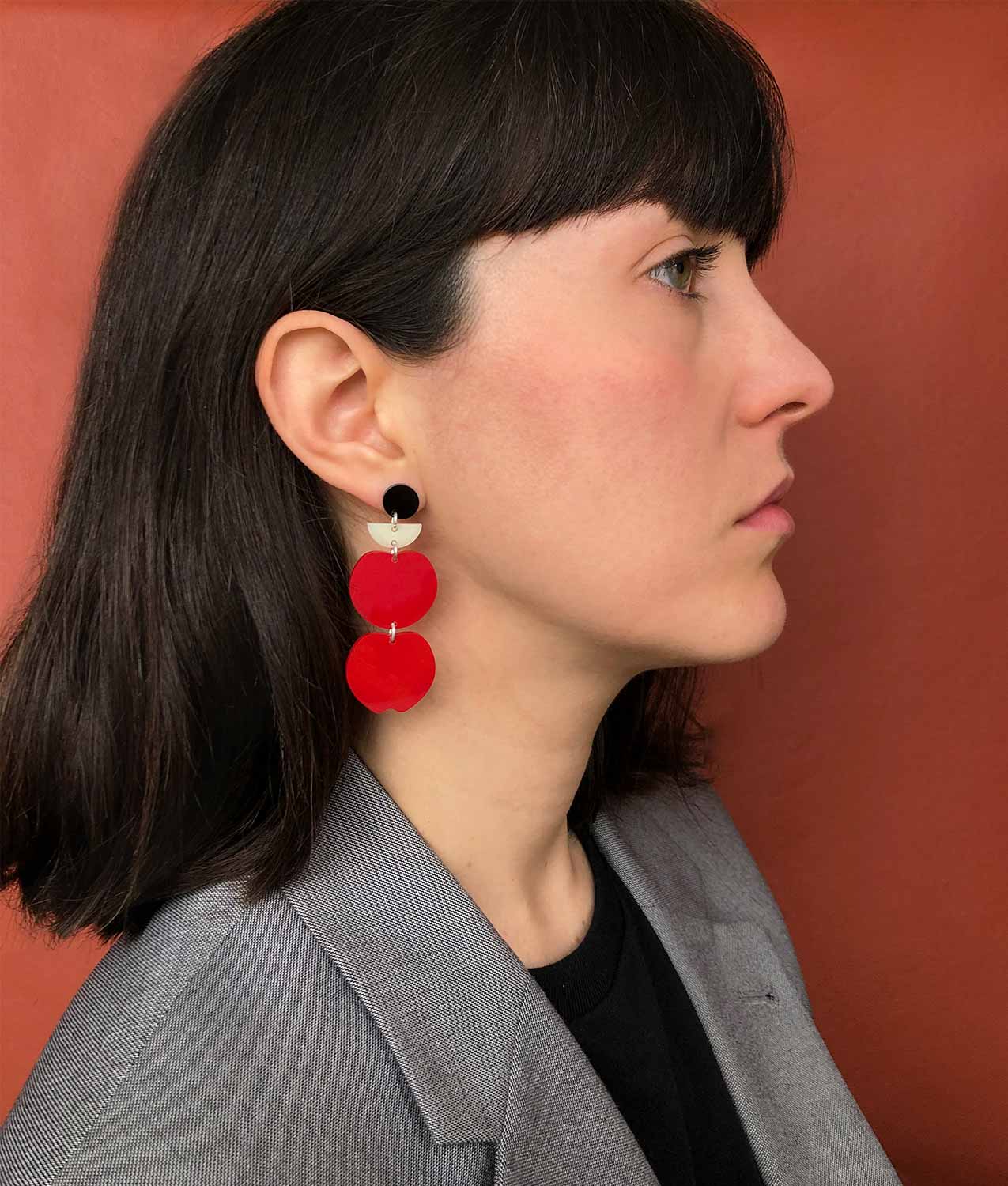 pendientes metacrilato orella jewelry