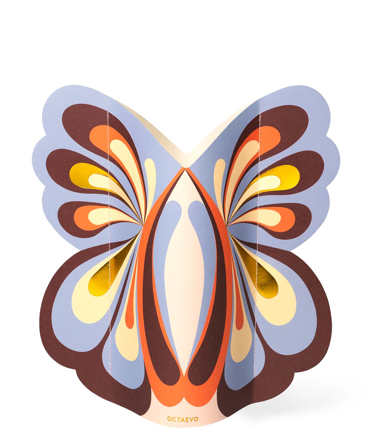 Mini Jarrón de Papel Butterfly