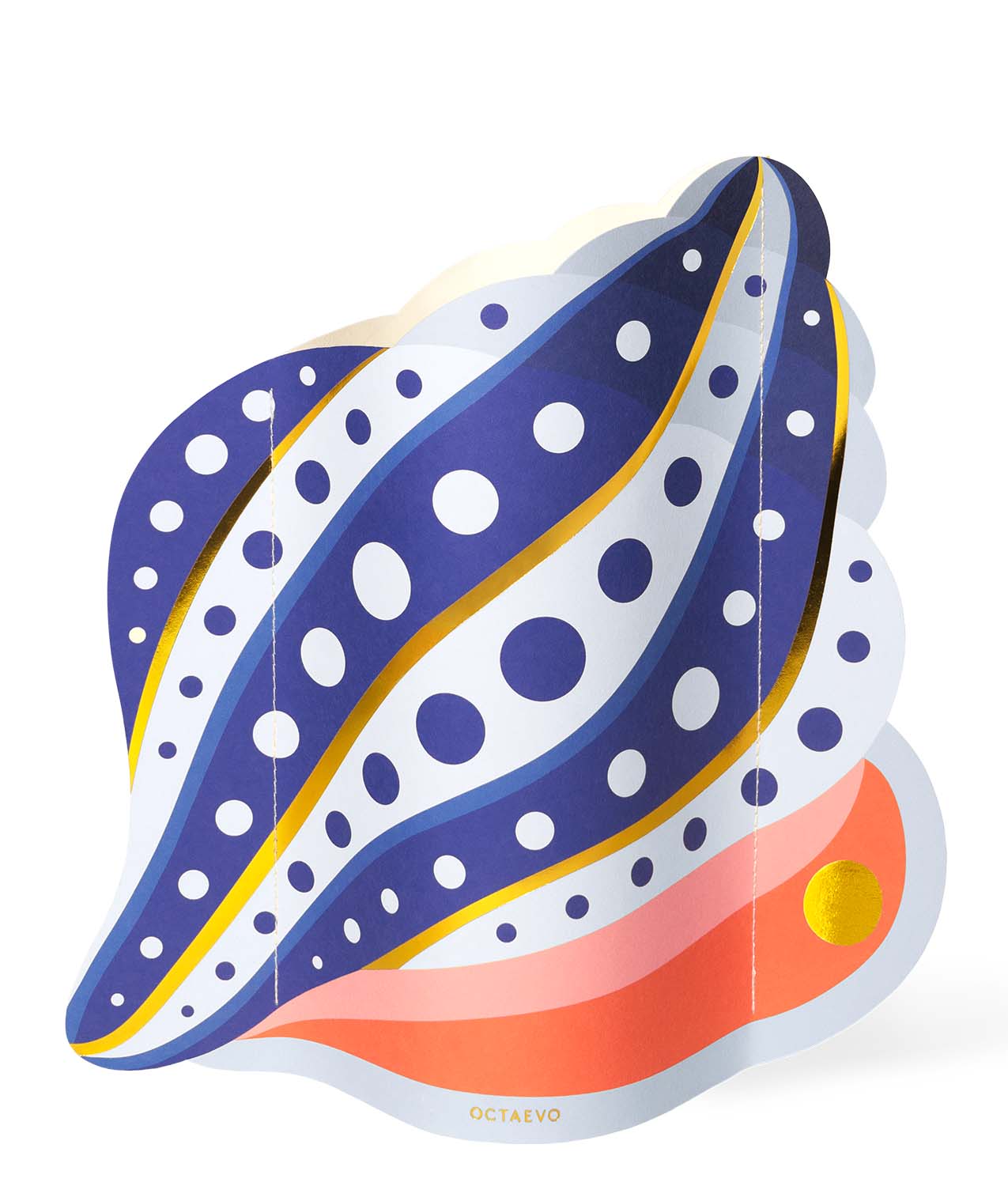 Jarrón de Papel Shell