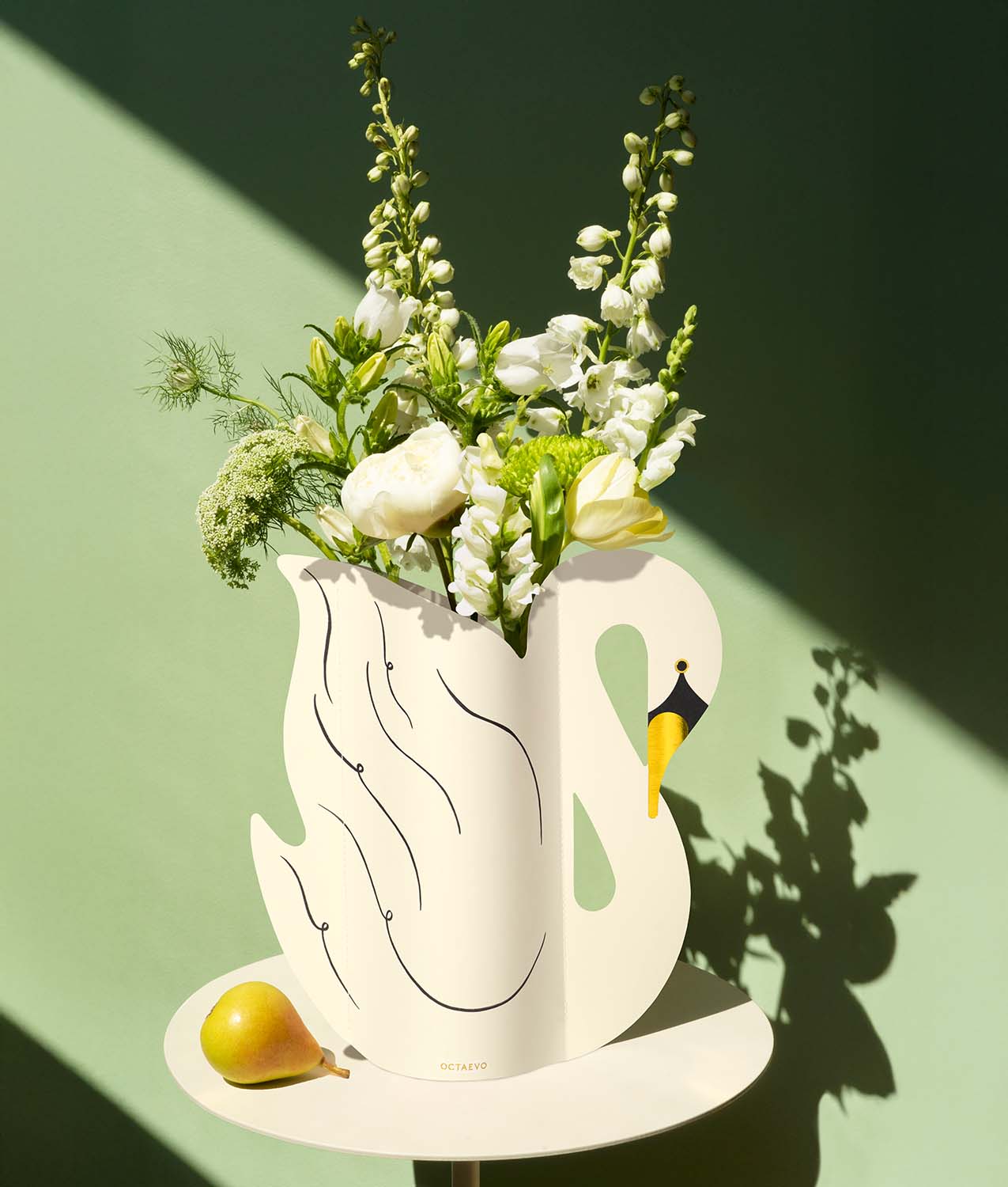 Jarrón de Papel Swan