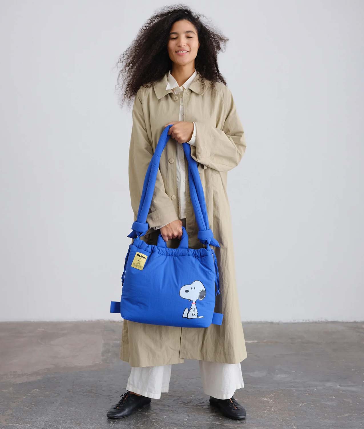 Bolso Ona Peanuts - Azul Cobalto