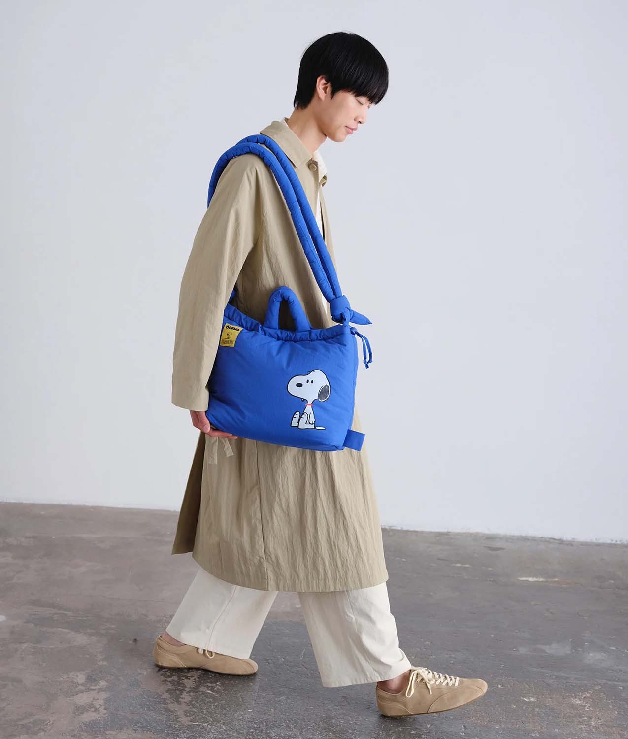 Bolso Ona Peanuts - Azul Cobalto