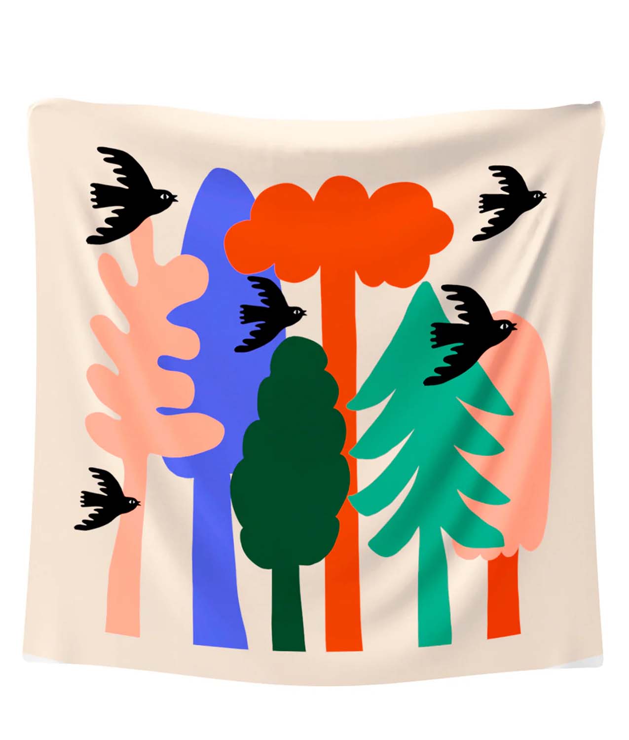 Pañuelo Birds & Trees