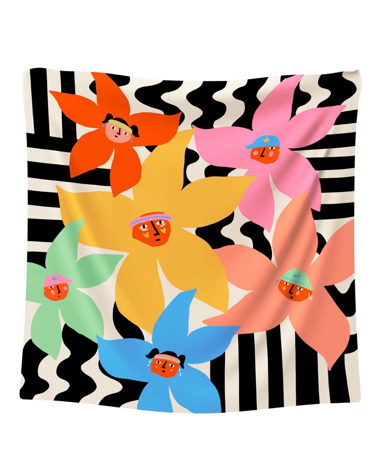 Pañuelo Sporty Flowers