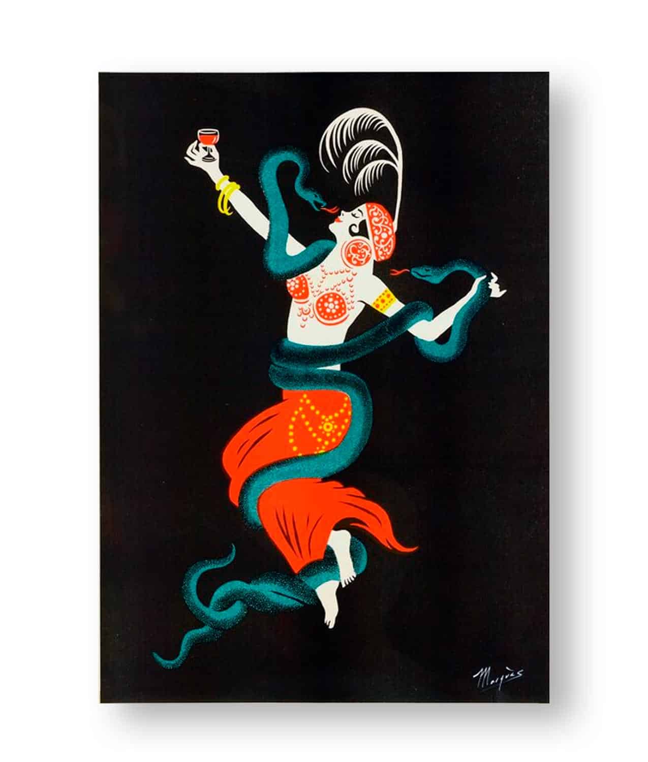 marques ilustracion serpiente