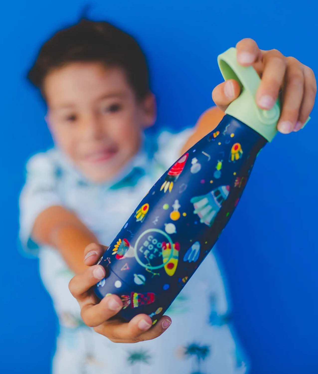 Botella Térmica Niños - Space Rockets