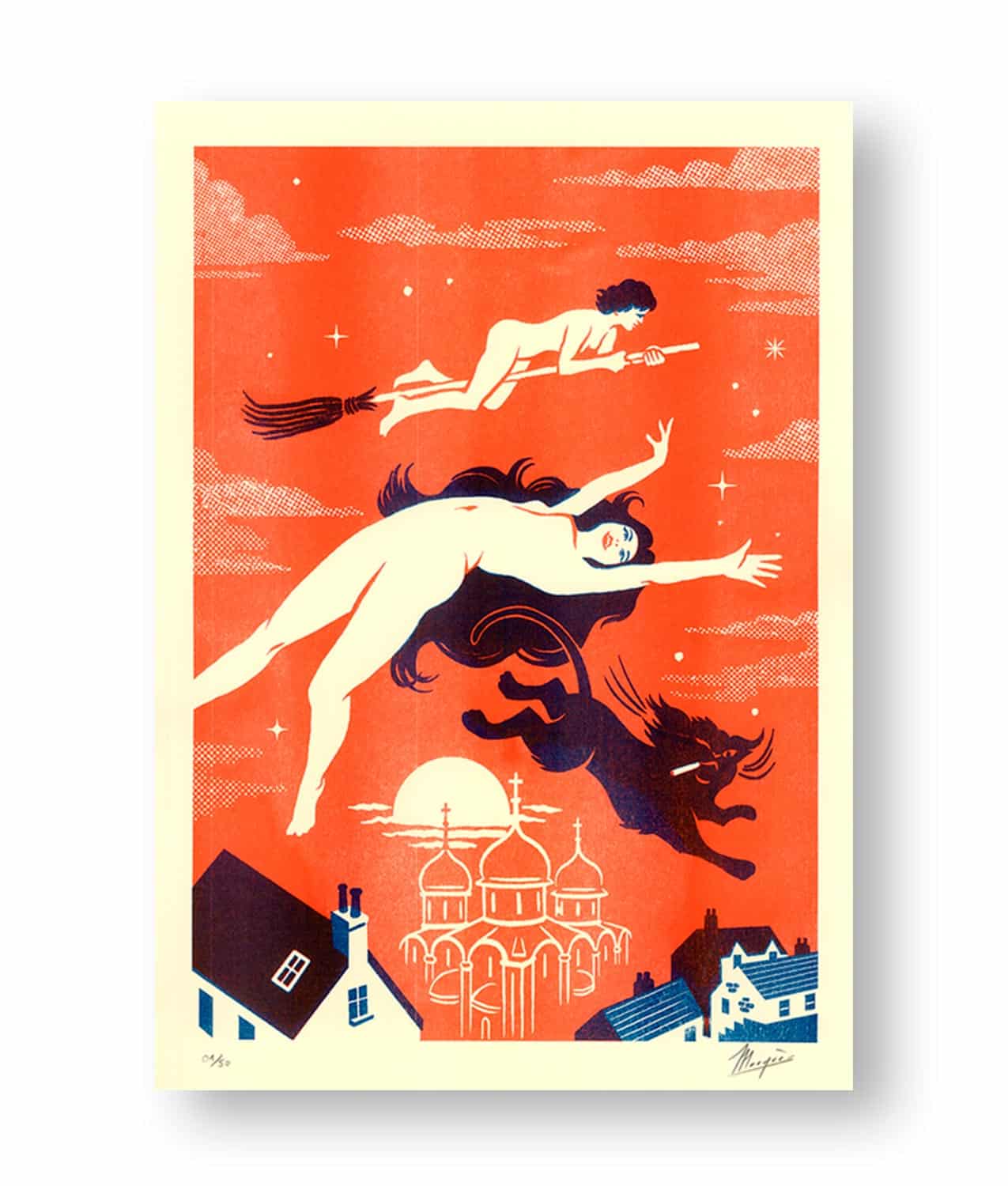 brujas ilustracion el marques