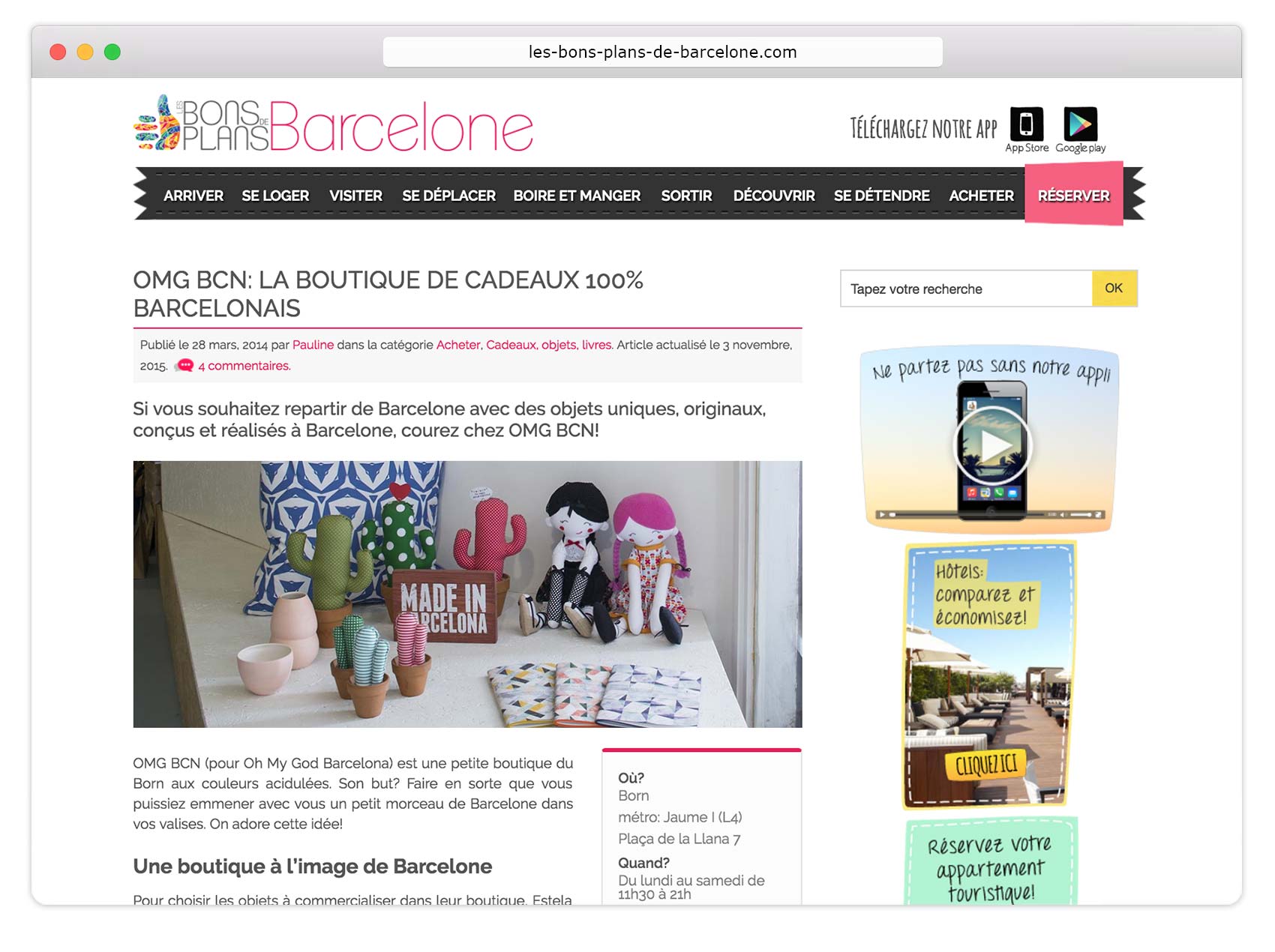 Les Bons Plans de Barcelone