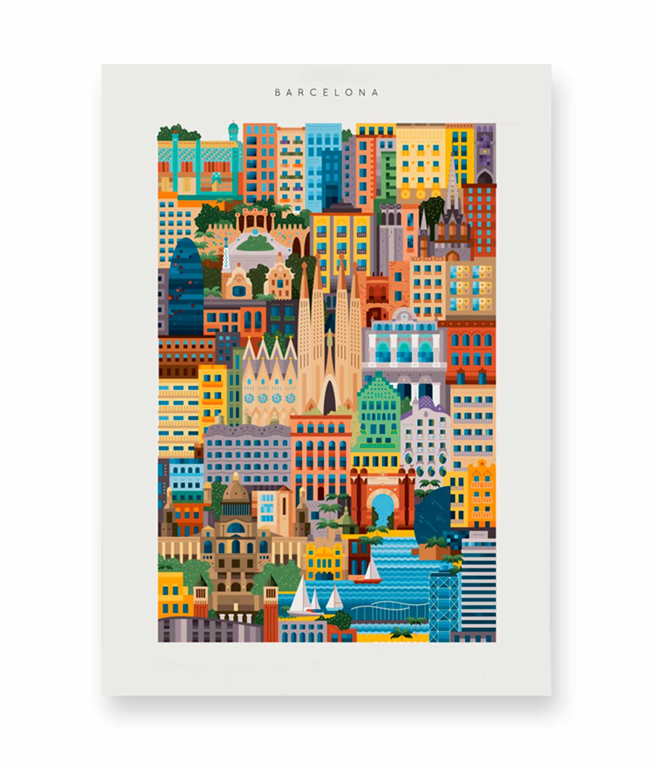 ILUSTRACION BARCELONA
