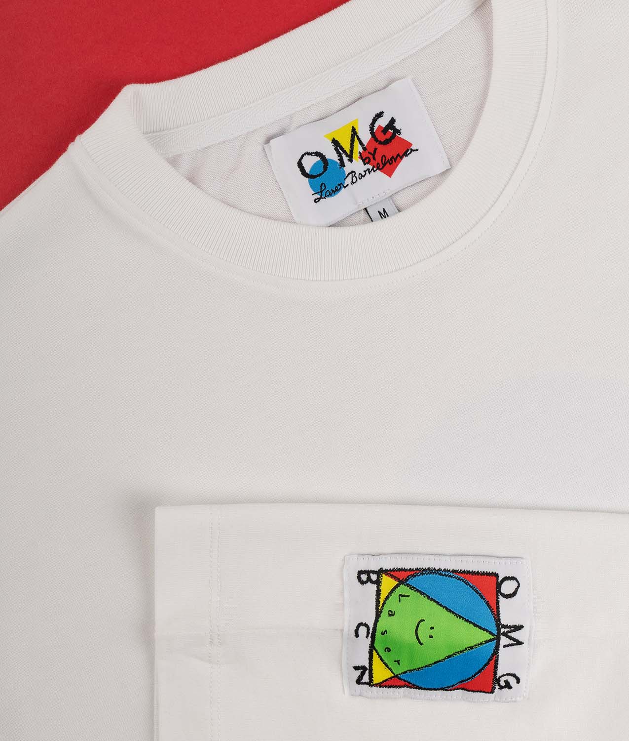 camiseta omg bcn laser