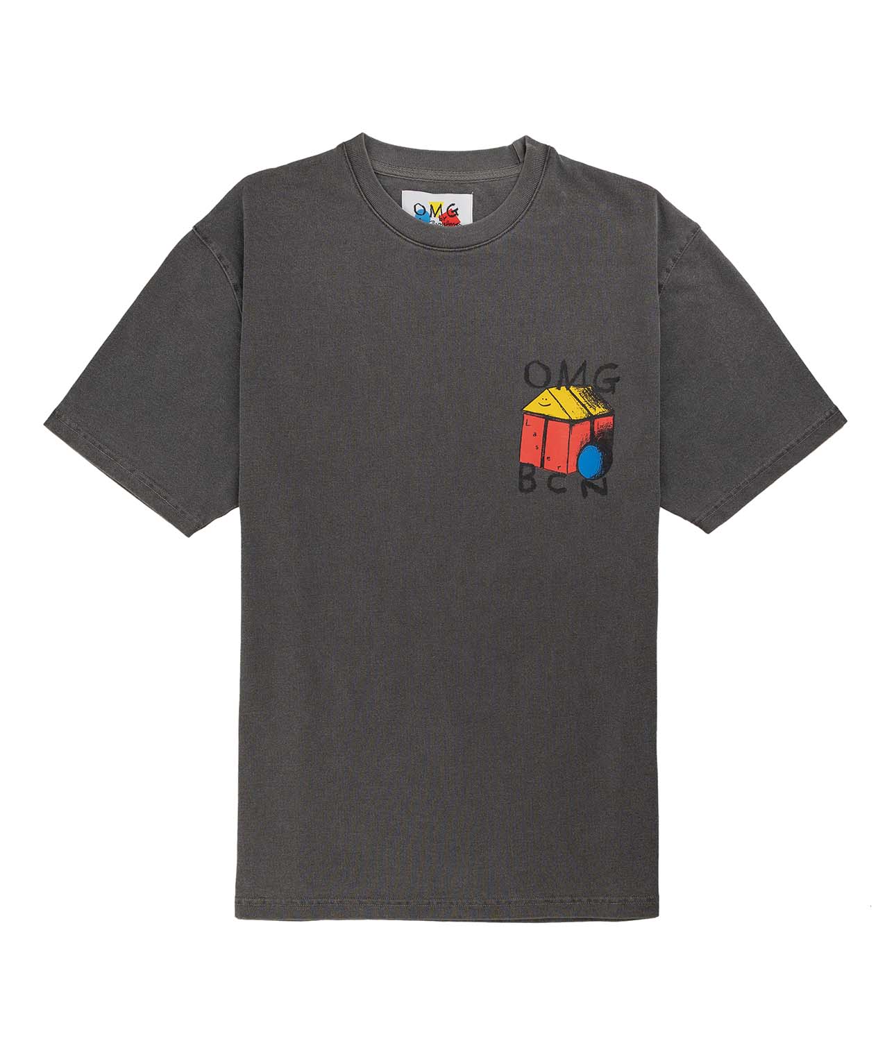 camiseta omg bcn laser