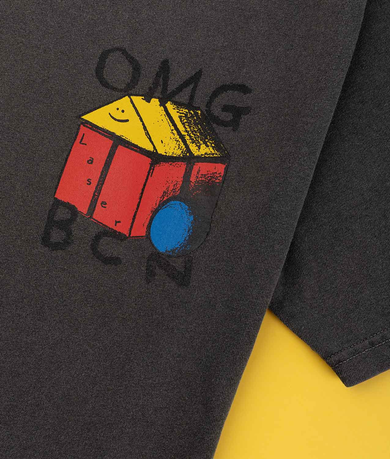 camiseta omg bcn laser