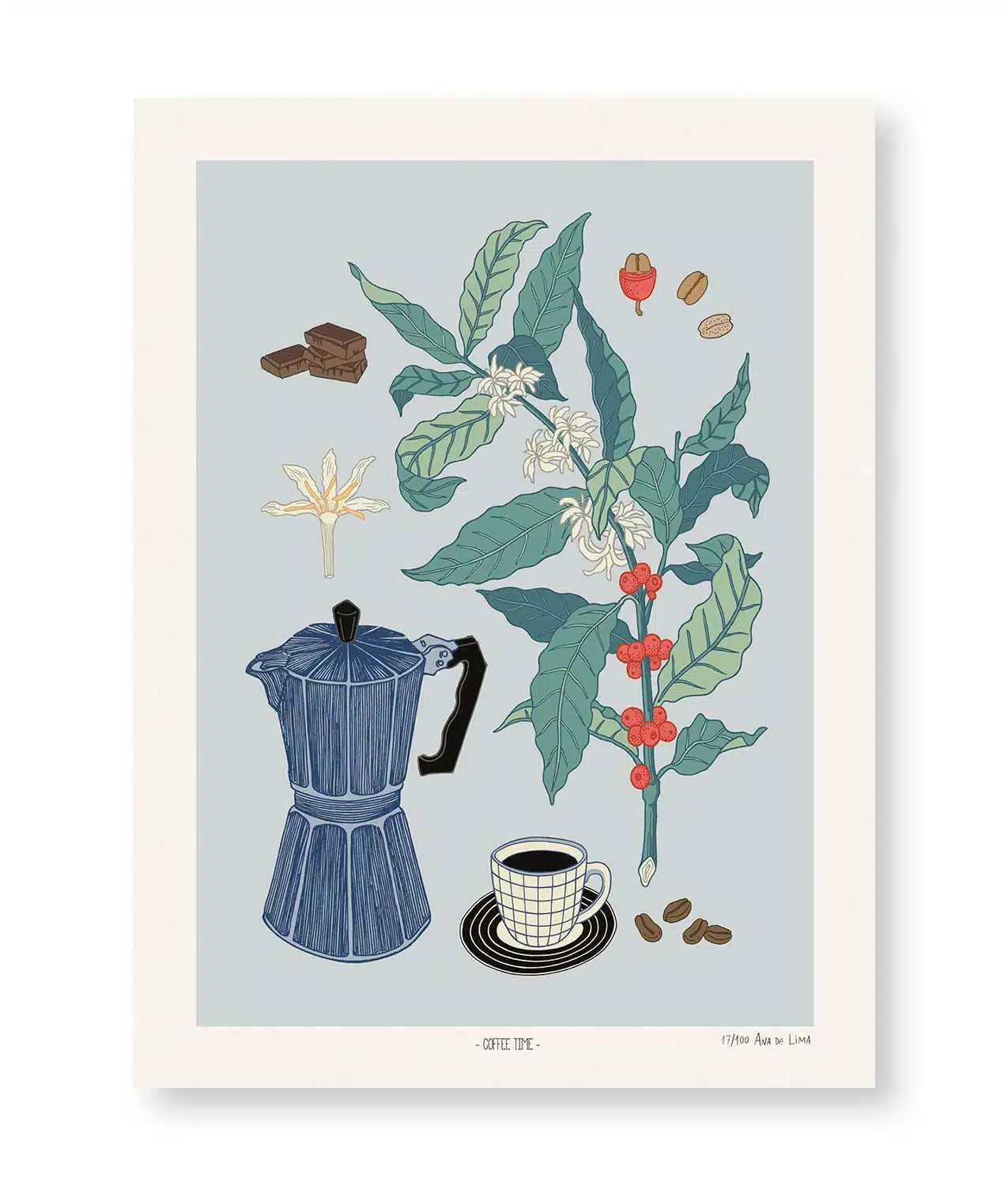 Coffee Time Azul