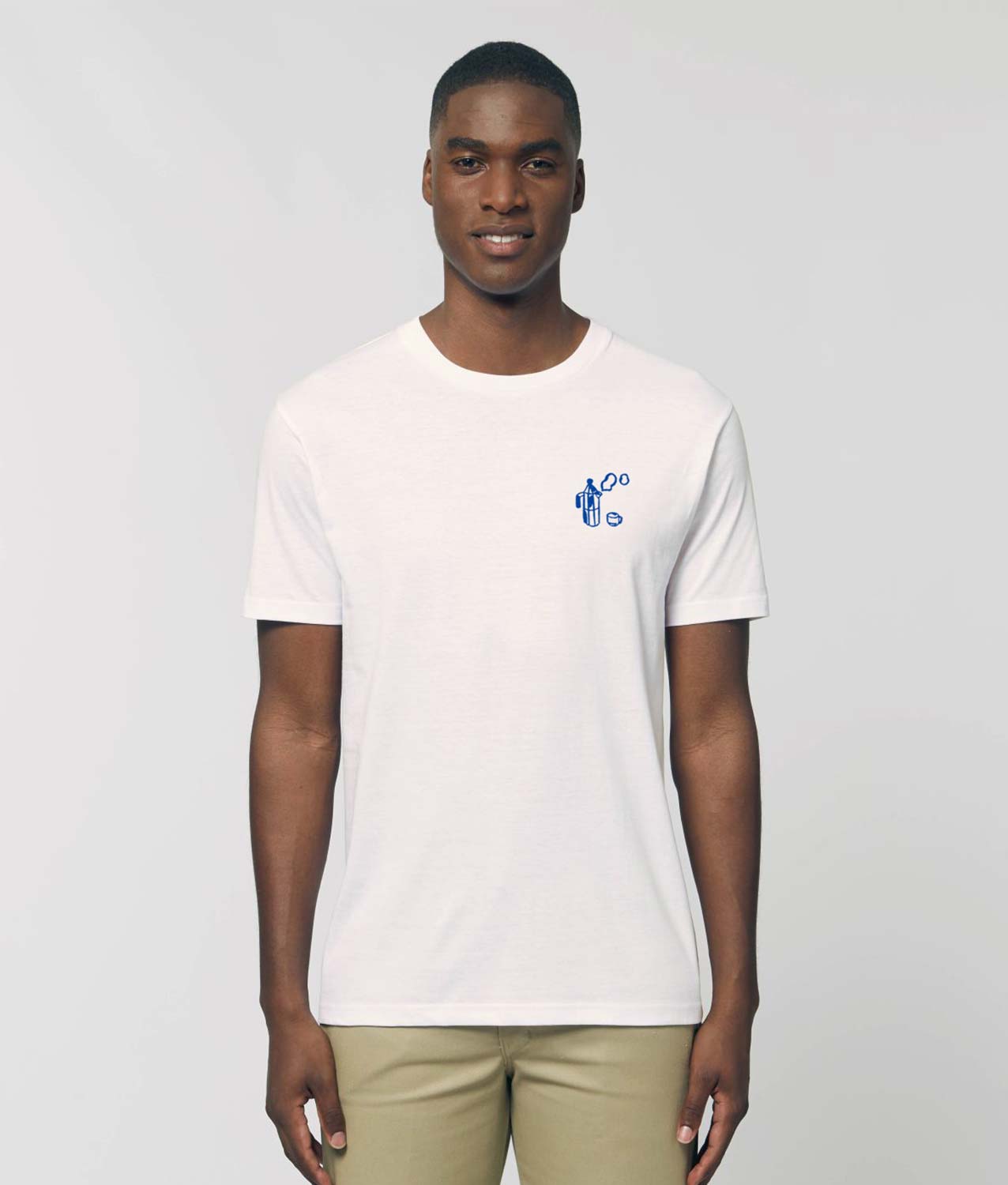 camiseta cafetera clara mur