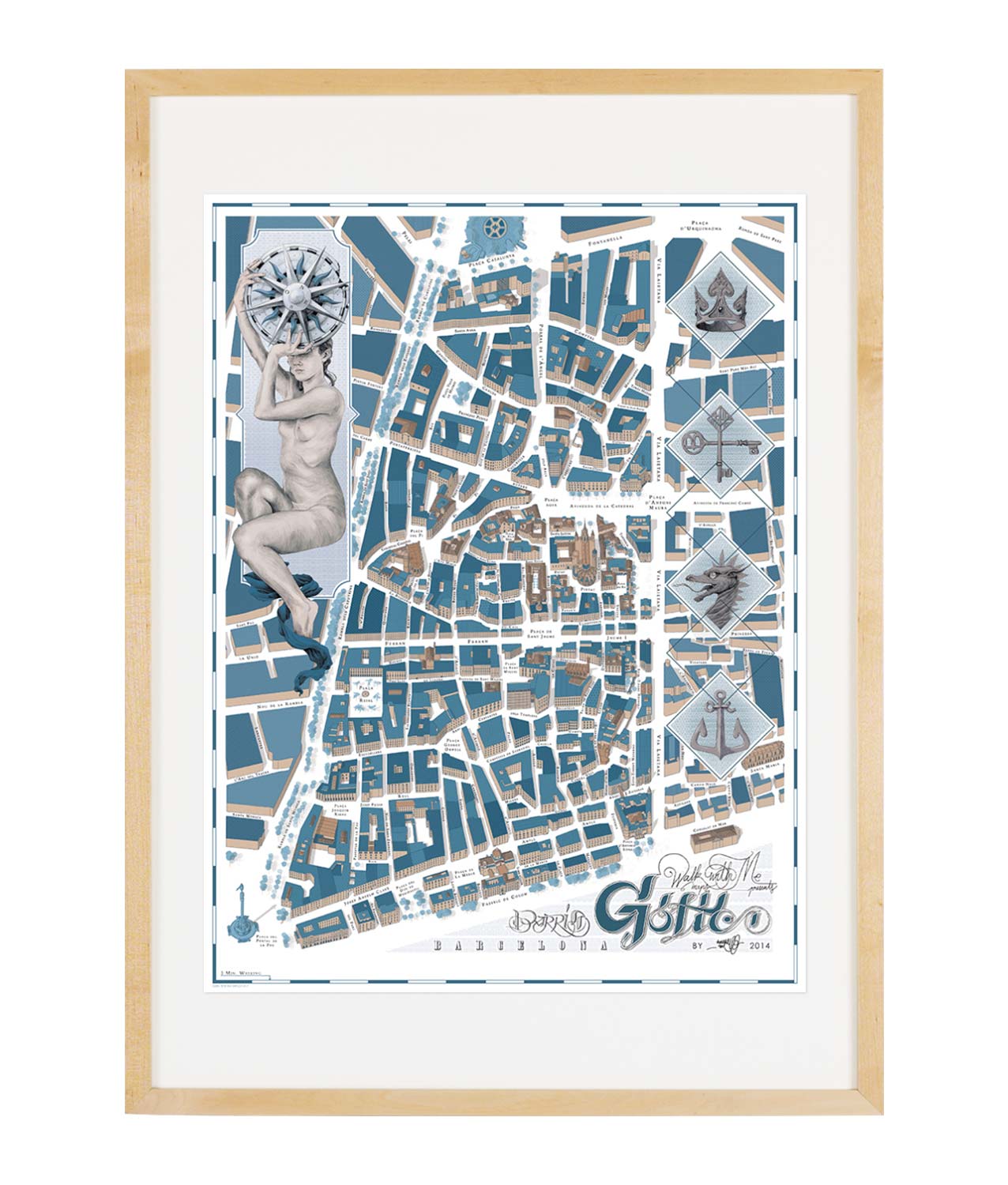 Póster Barri gotic
