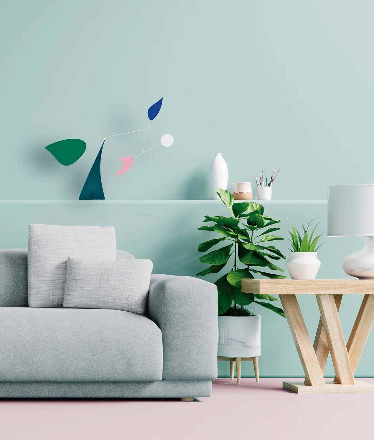 móviles decorativos volta