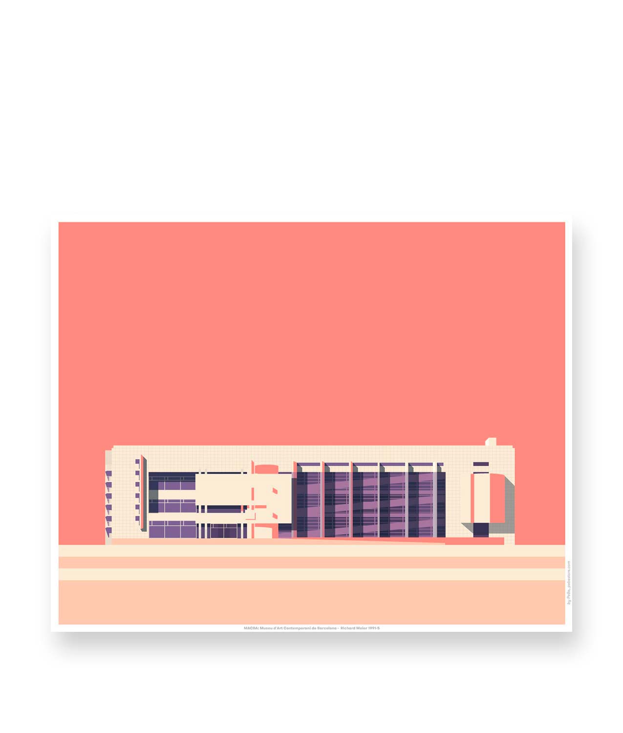 ilustracion arquitectura PEBE MACBA