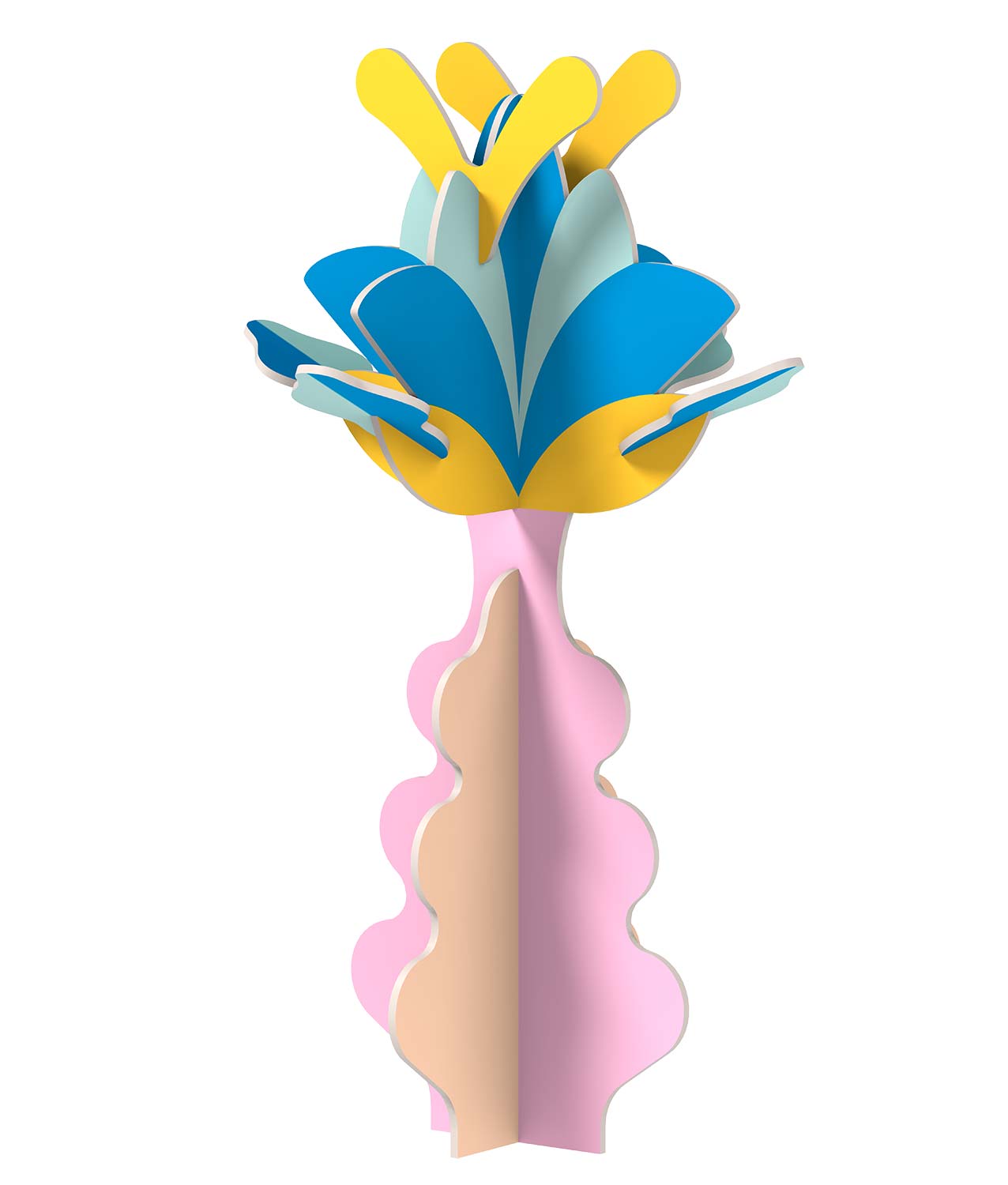 flor papel octaevo
