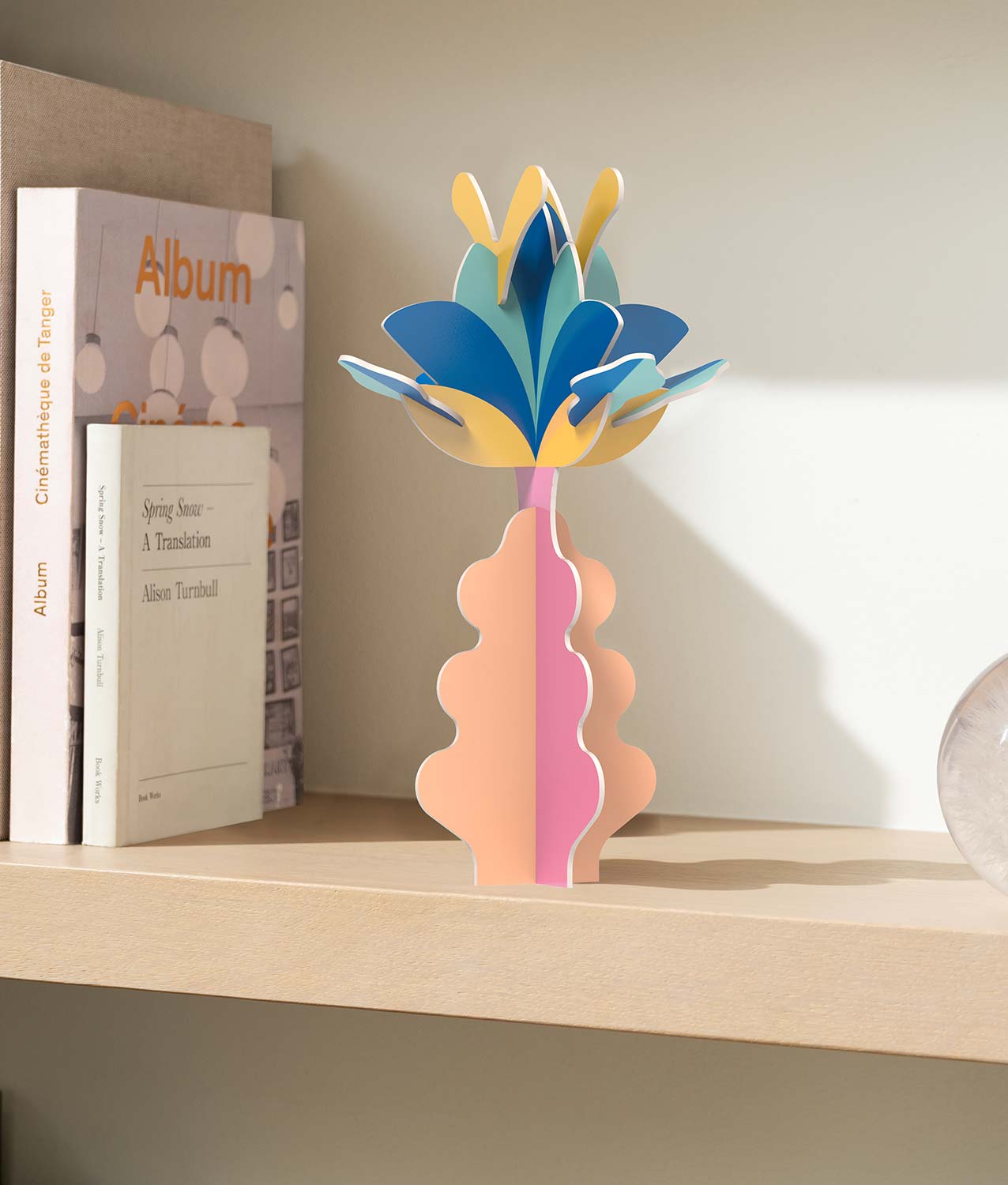 flor papel octaevo