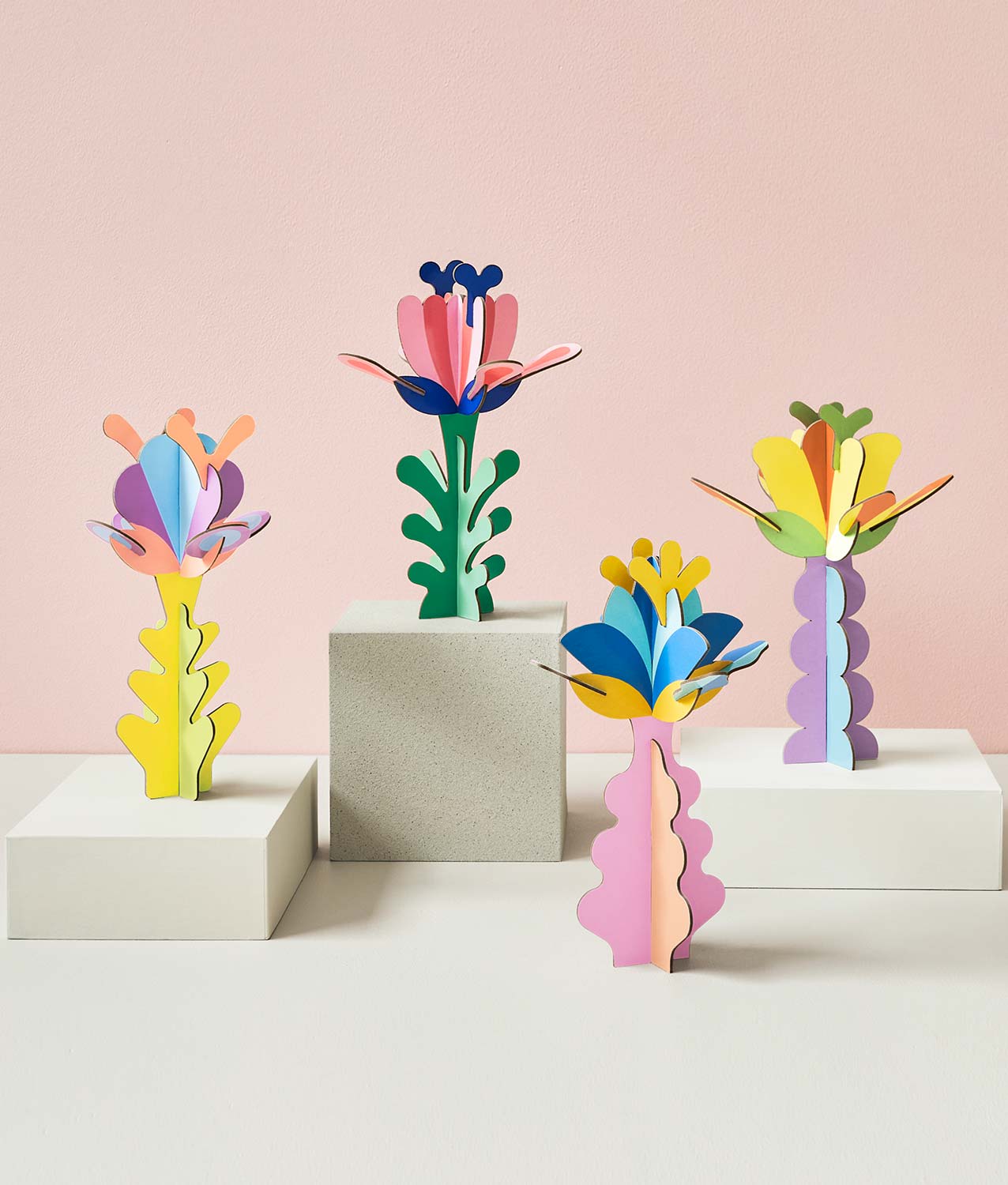 flor papel octaevo