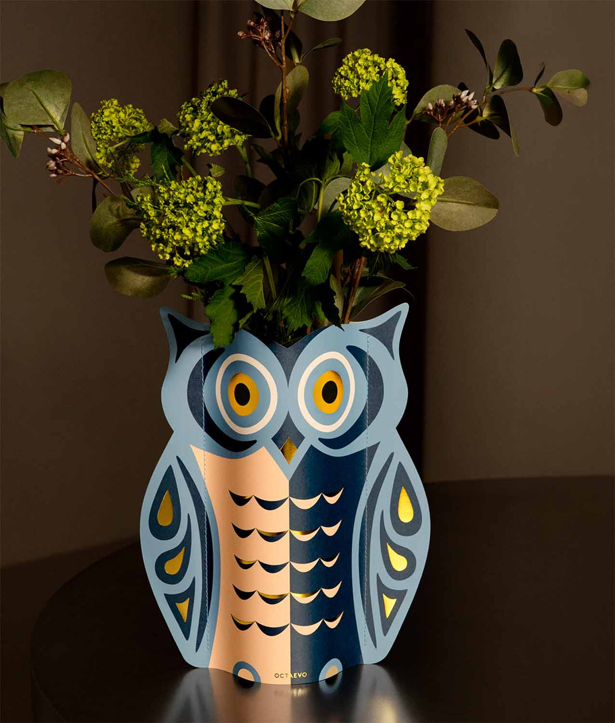 Jarrón de Papel Night Owl
