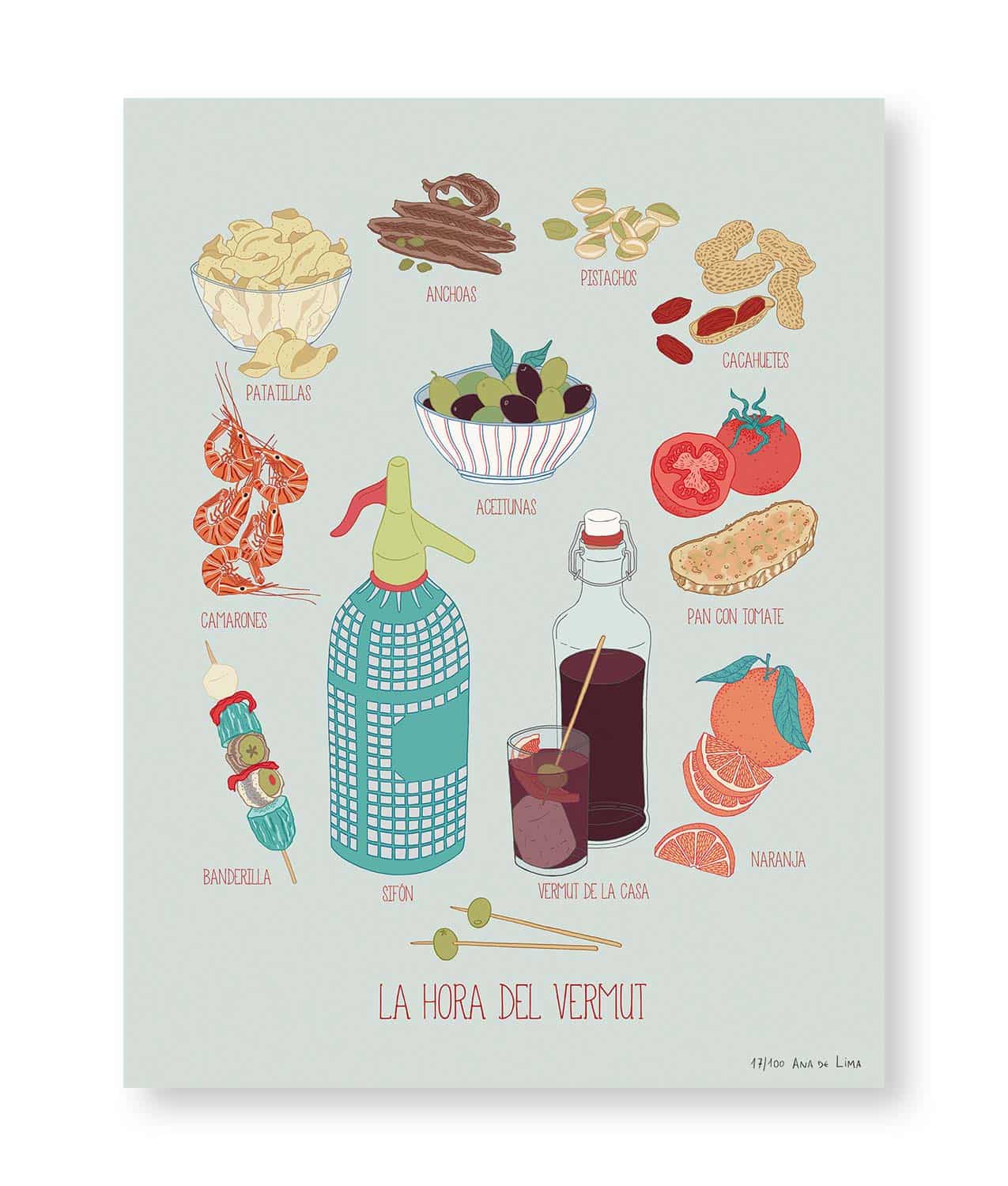 ilustracion ana lima VERMUT
