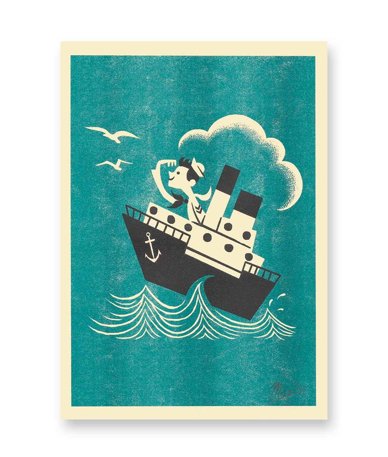 el marques ilustracion barco