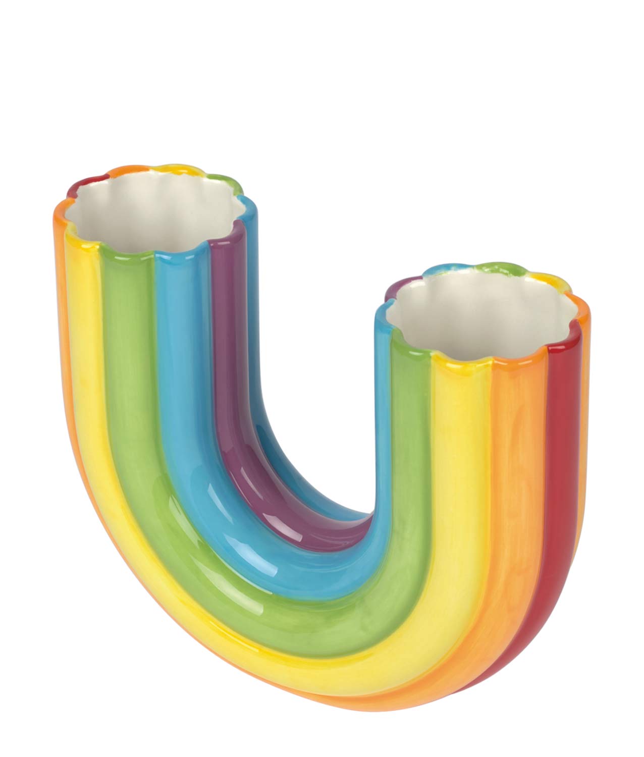 JARRON DOBLE ARCO IRIS