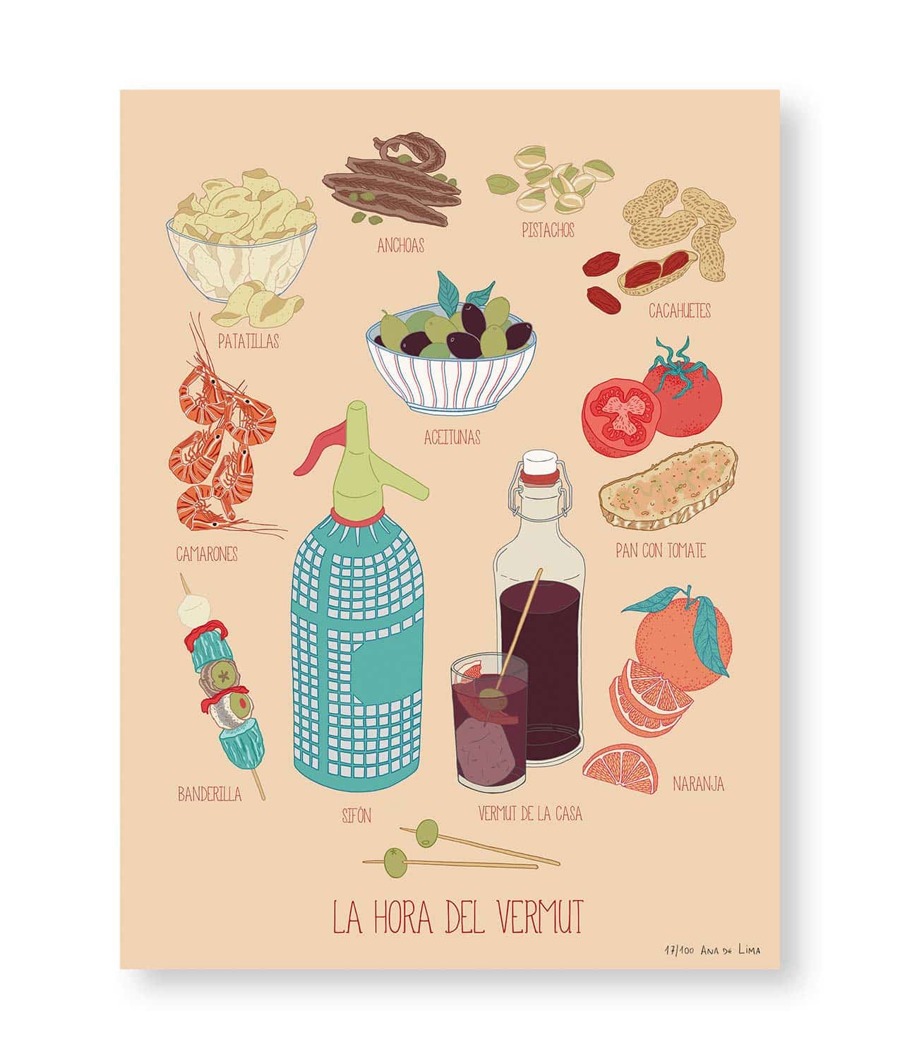 ilustracion ana lima VERMUT