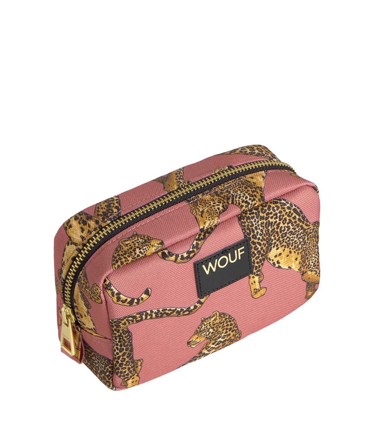 Blush Leopard Toiletry Bag