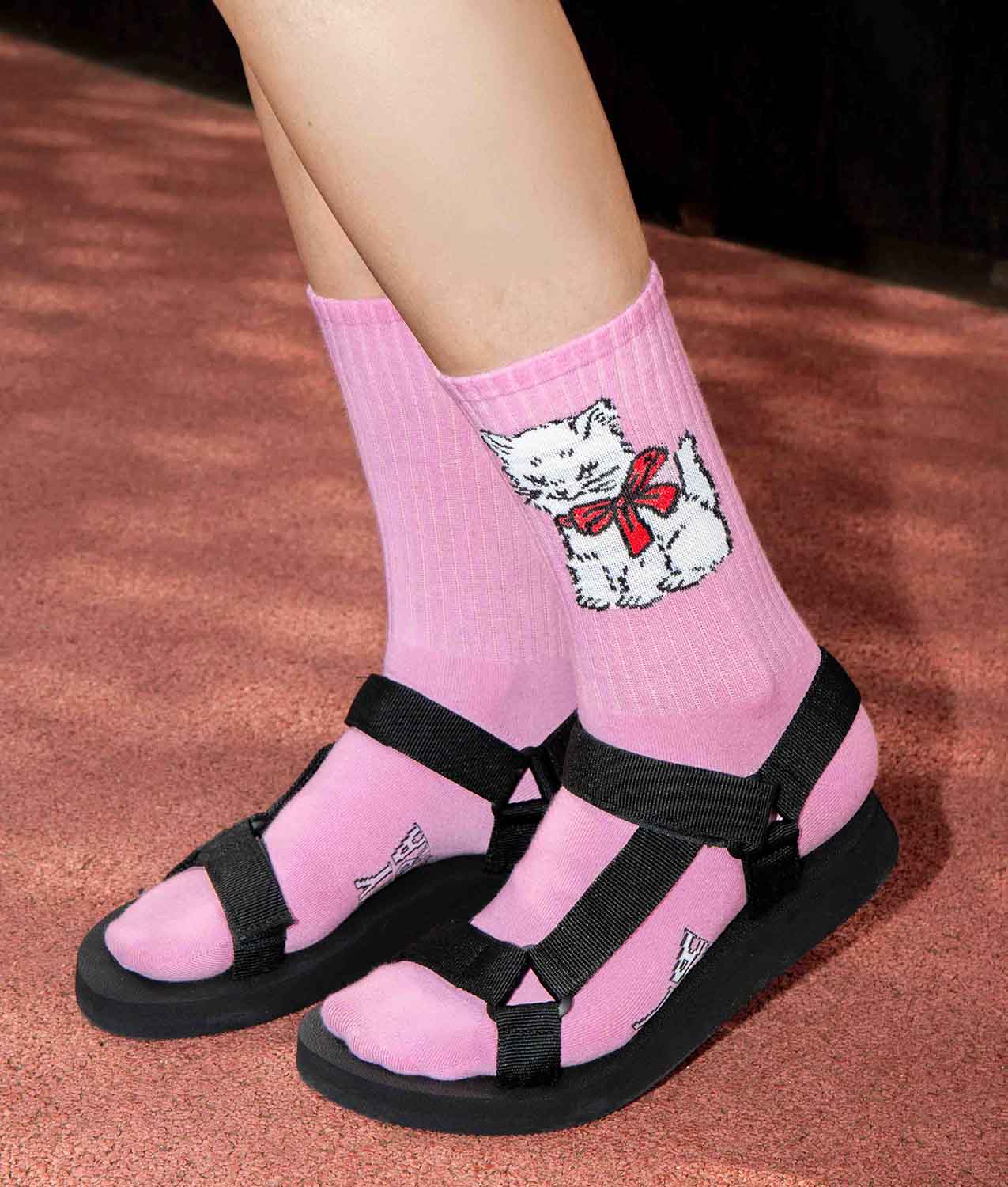 Calcetines Vintage Cat