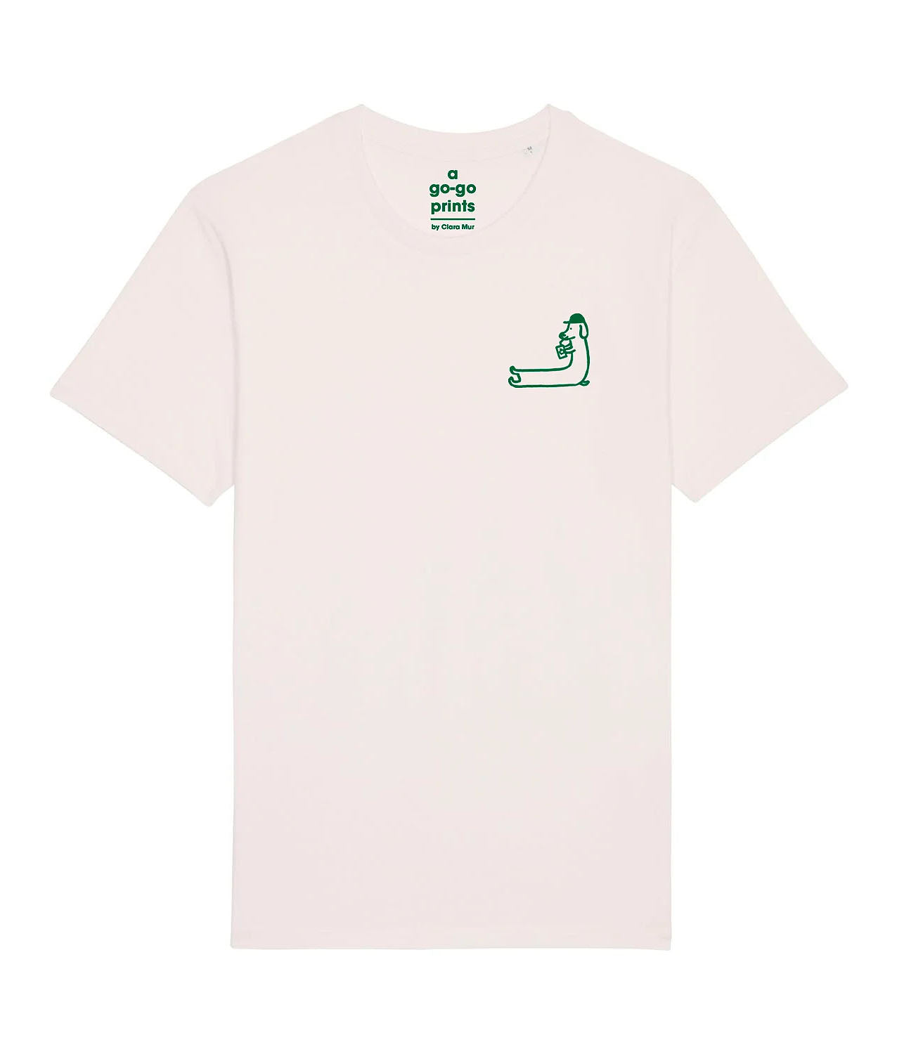 camiseta clara mur