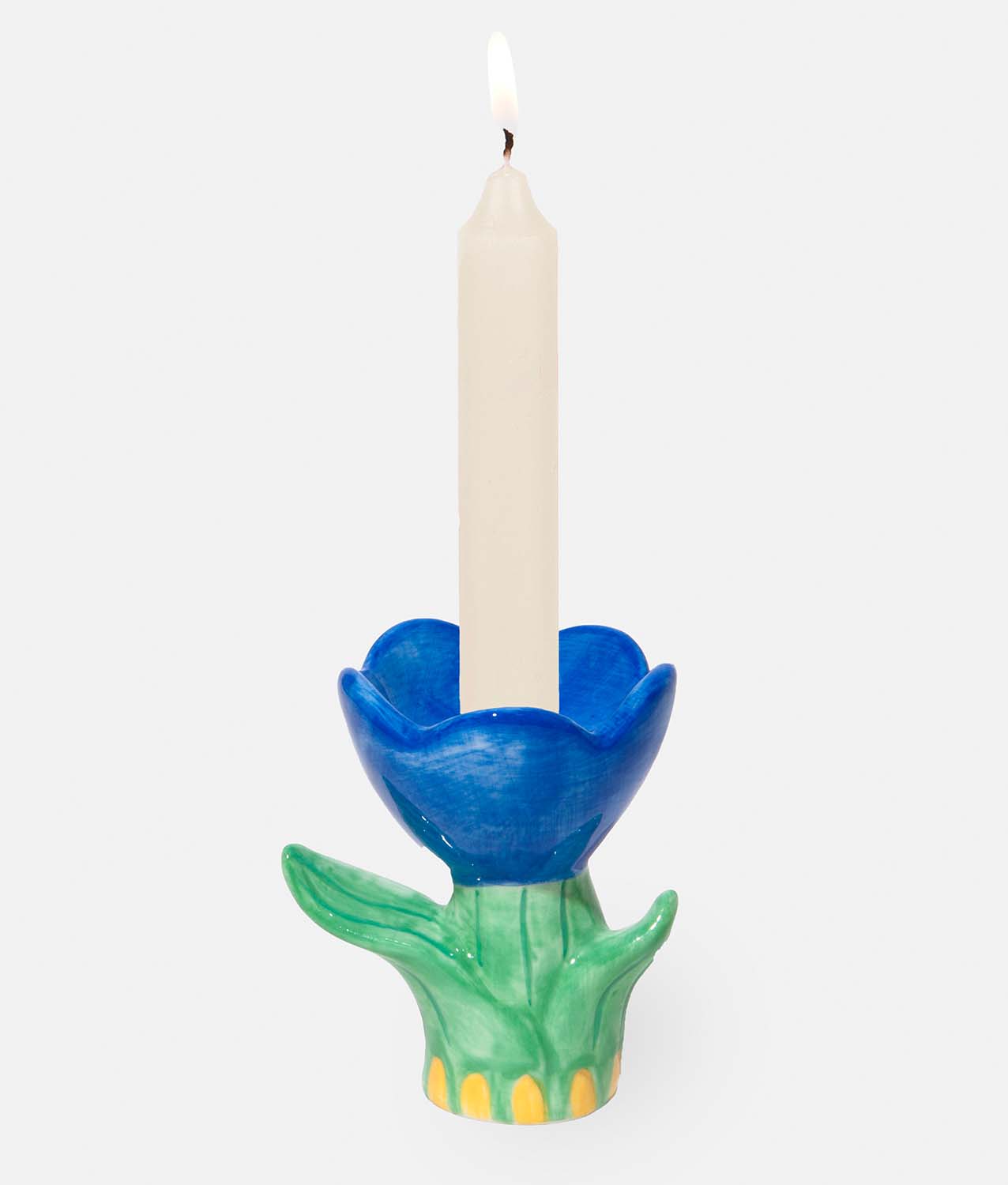 candelabro bloom flor doiy