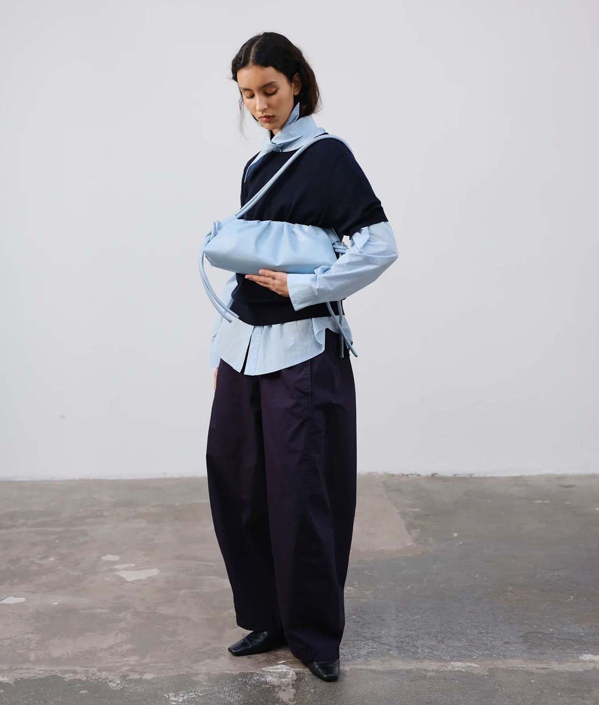 Bolso Dumpling Baby Blue