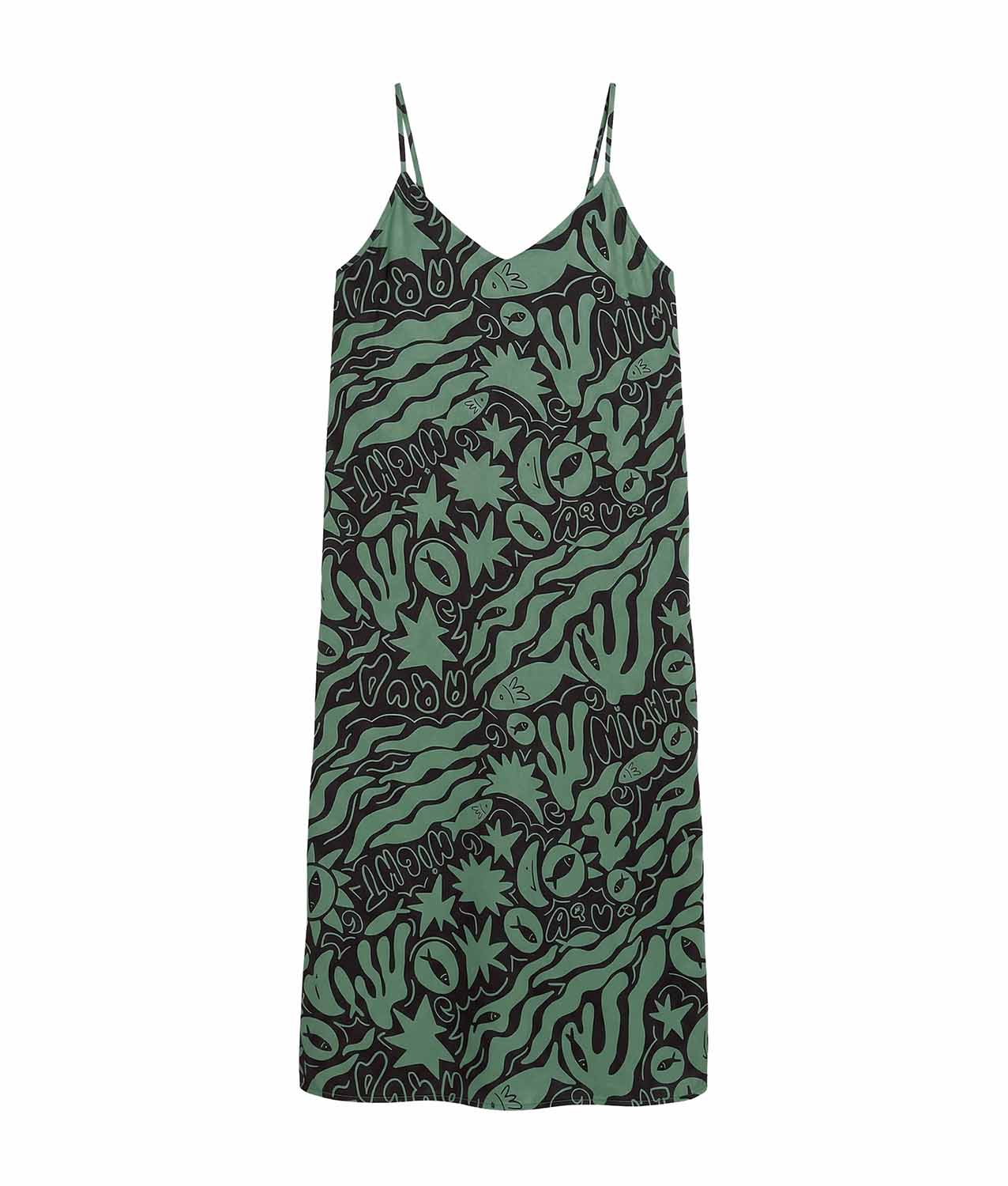 Vestido Largo Aquanight